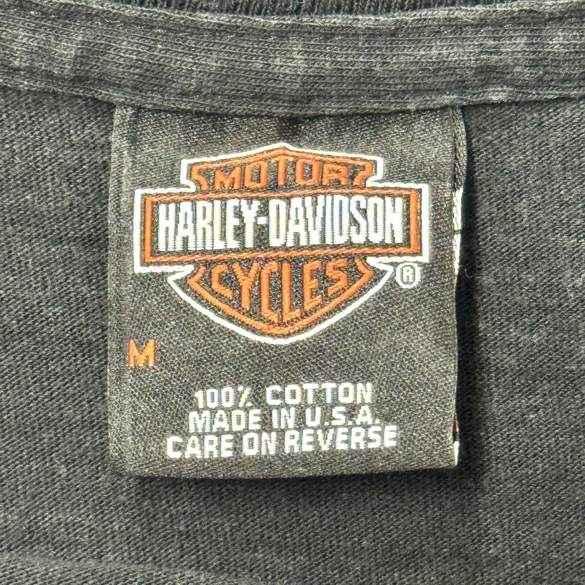 Harley Davidson Vintage 2003 Harley Davidson Spider Web Longsleeve Tshirt Size US M / EU 48-50 / 2 - 7 Thumbnail