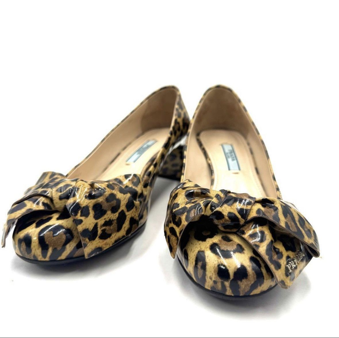 Prada Prada Leopard Pumps Size US 6 / IT 36 - 7 Thumbnail