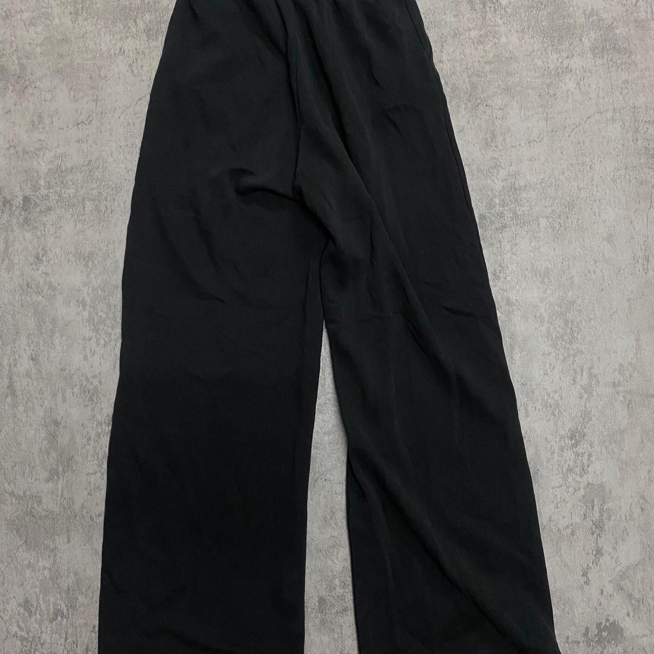 Other Black Ustrology Baggy rap hip hop opium wide leg sweatpants Size US 28 / EU 44 - 2 Thumbnail