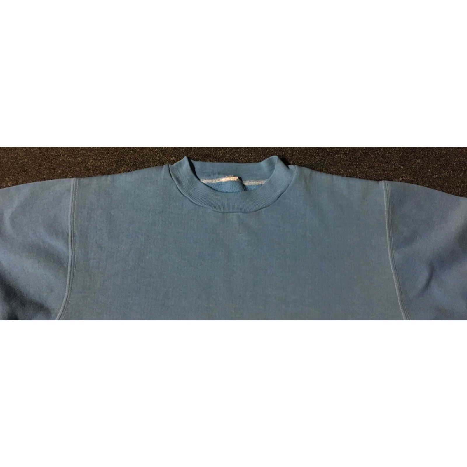 Vintage VINTAGE American Vintage Sweatshirt S Blue Distressed 80s 90s Faded Paint Nike? Size US S / EU 44-46 / 1 - 5 Thumbnail