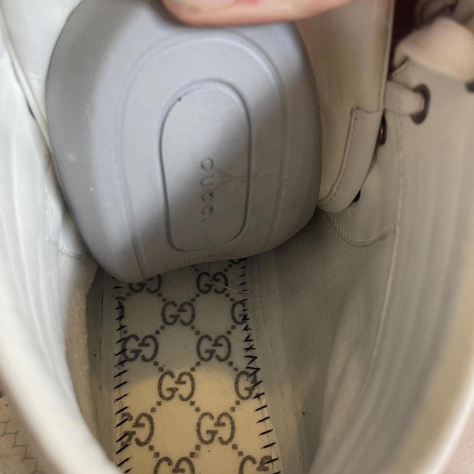 Gucci White gucci high tops men’s sneakers Size US 12 / EU 45 - 4 Thumbnail