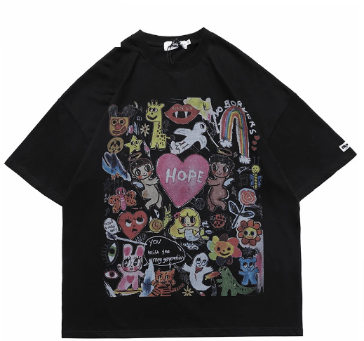 Japanese Brand × Vintage "The Hope-L" Oversized T-shirt Size US L / EU 52-54 / 3 - 1 Thumbnail