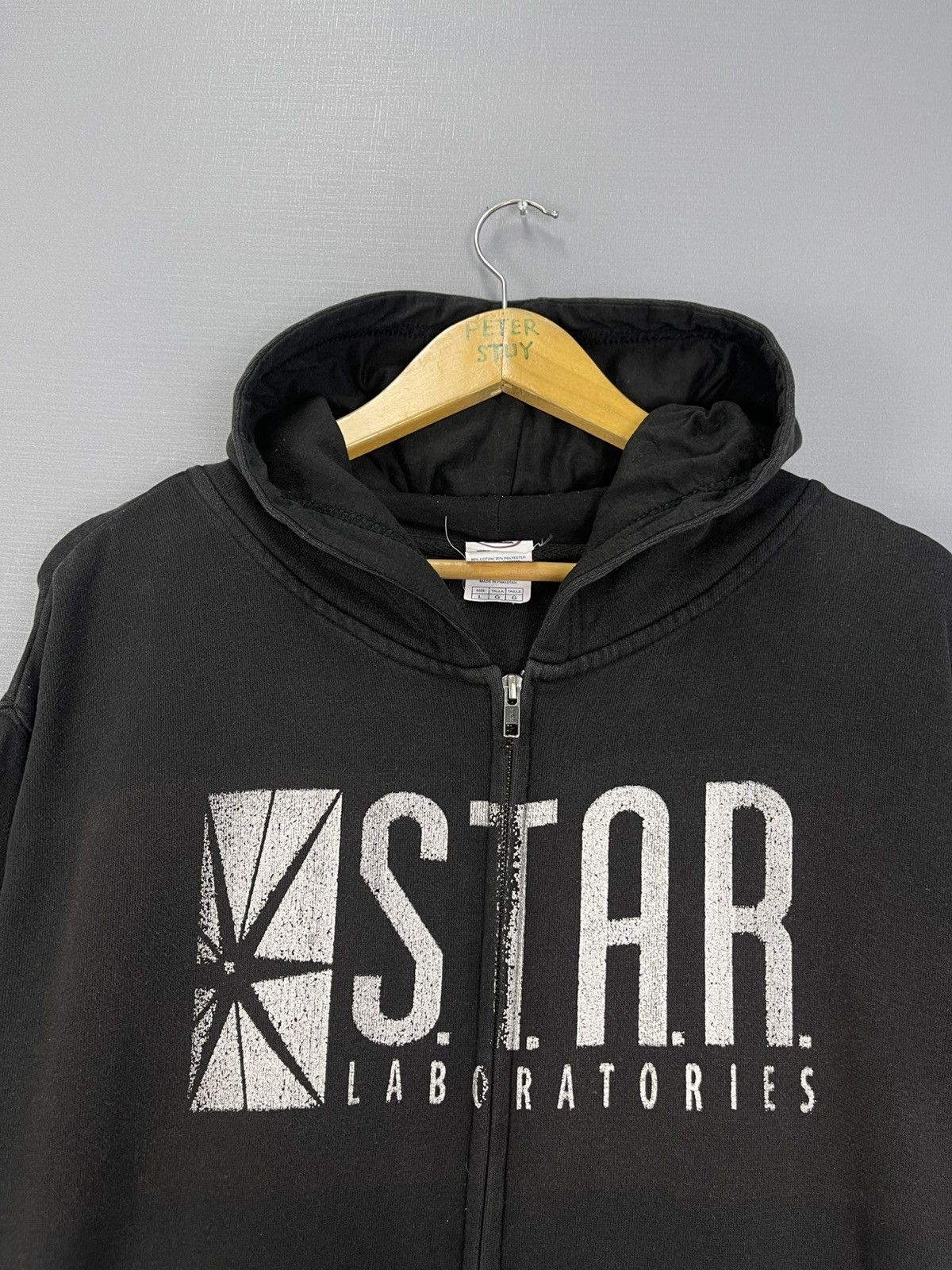 Japanese Brand × Vintage Vintage Star Laboratories Hoodie Size US L / EU 52-54 / 3 - 5 Thumbnail