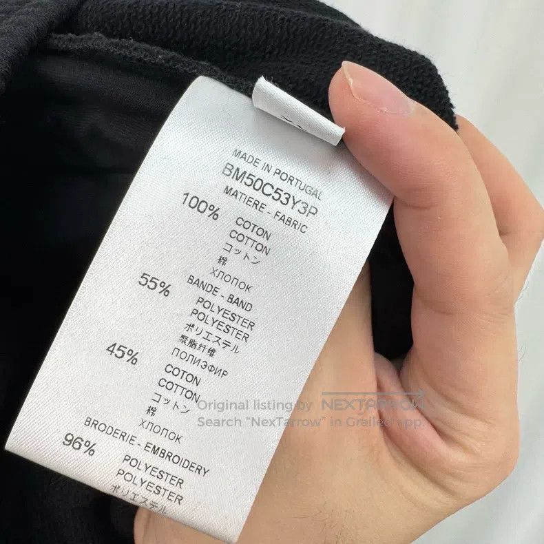 Givenchy Givenchy SizeXL Black Embroidered Letter Shorts (Size XL) Size US 30 / EU 46 - 7 Thumbnail