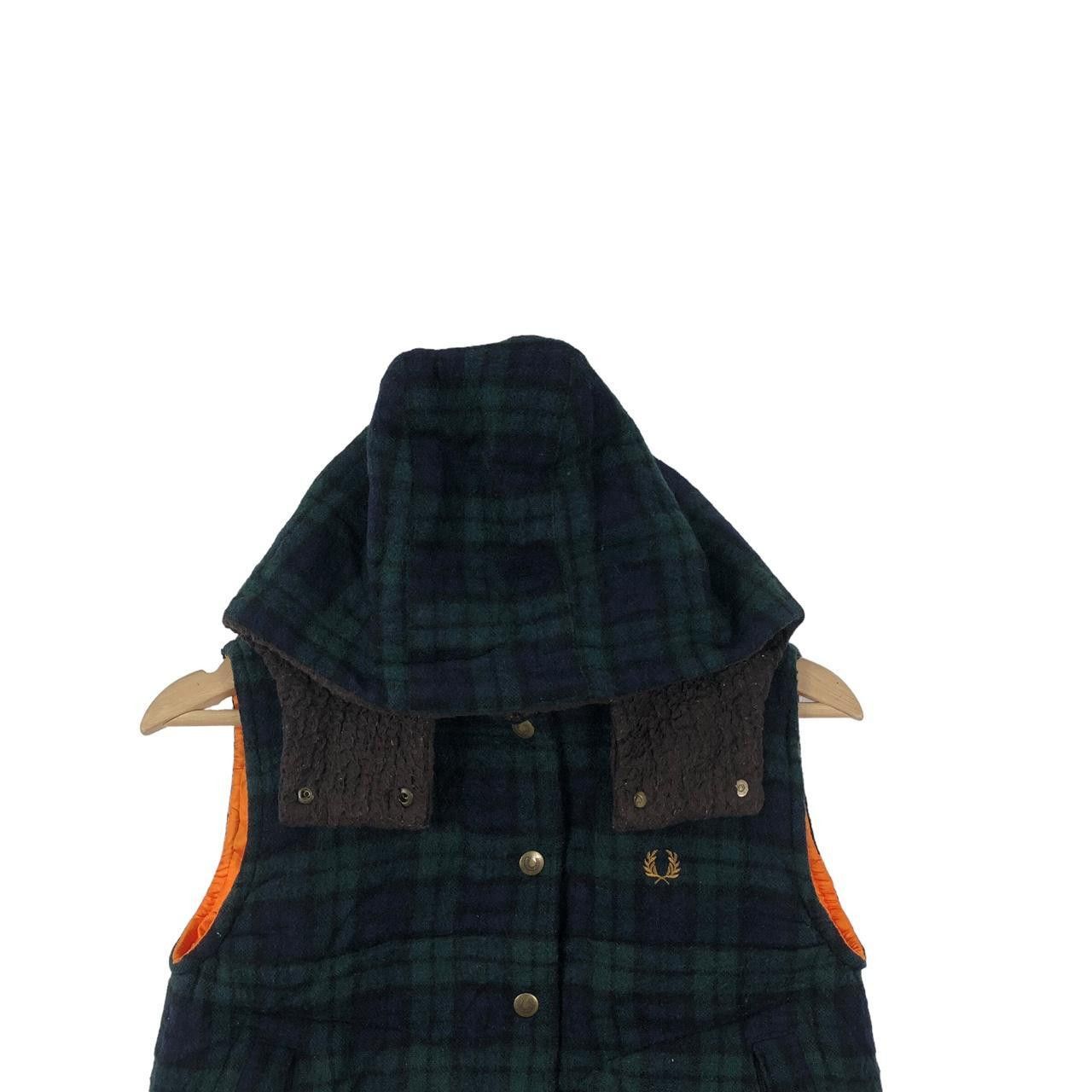Fred Perry FRED PERRY ENGLAND Plaid Checks Tartan Vest Jacket Hoodie Size US S / EU 44-46 / 1 - 4 Thumbnail