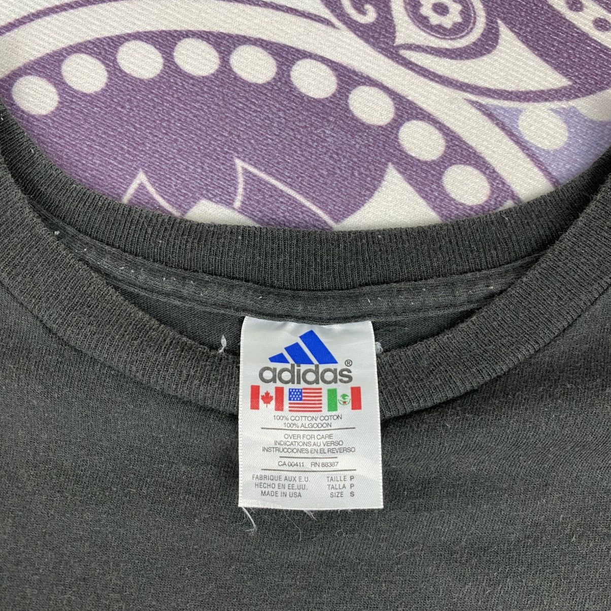 Adidas Rare🔥Vintage Adidas Shirt Big Logo Spell Out Size US M / EU 48-50 / 2 - 4 Thumbnail