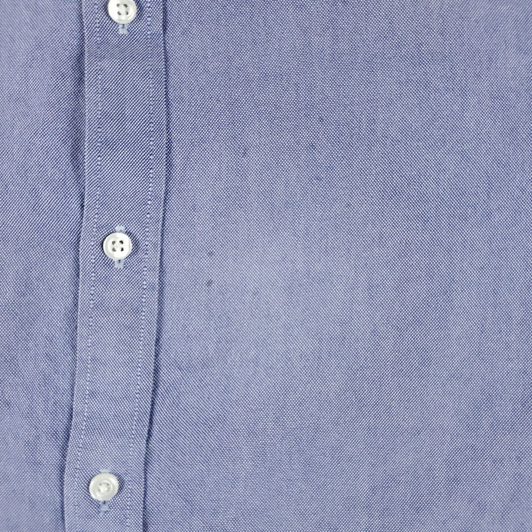Tommy Hilfiger Tommy Hilfiger Shirt Men's Button-Up Collared Long Sleeve Blue Casual Formal Workwear Party/Cocktail Travel Wedding Button Up Size US M / EU 48-50 / 2 - 4 Thumbnail