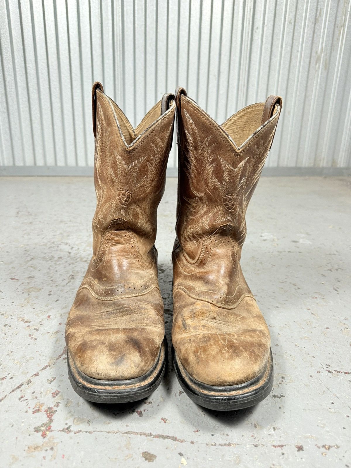 Ariat Vintage Ariat 2000s Round Toe Western Cowboy Boots Size US 10 / EU 43 - 7 Thumbnail
