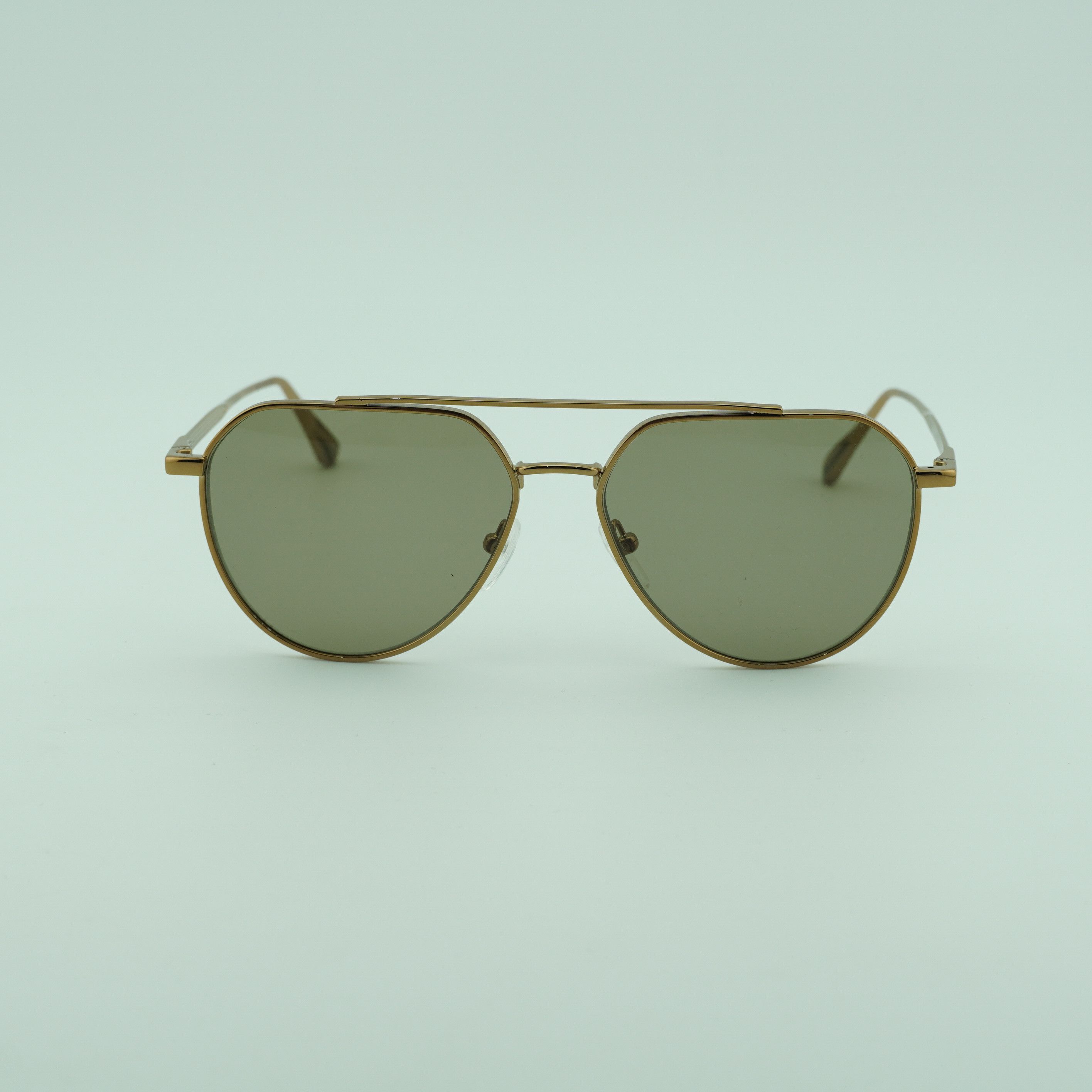 Calvin Klein Calvin Klein CK24100S N 771 Men Sunglasses Gold Aviator Fram Size ONE SIZE - 6 Thumbnail