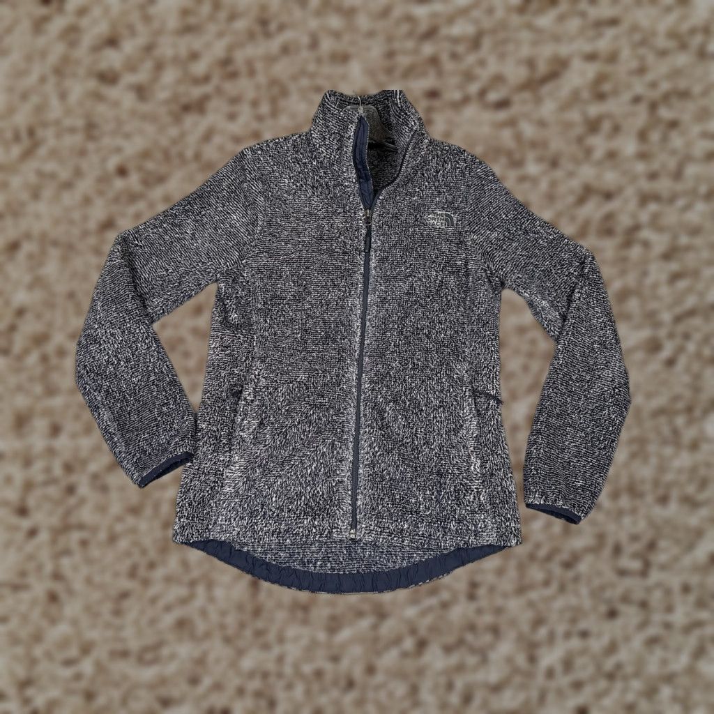 The North Face The North Face Jacket Womens S Blue Sherpa Fleece Full Zip Outdoor Hiking Size S / US 4 / IT 40 - 1 Thumbnail
