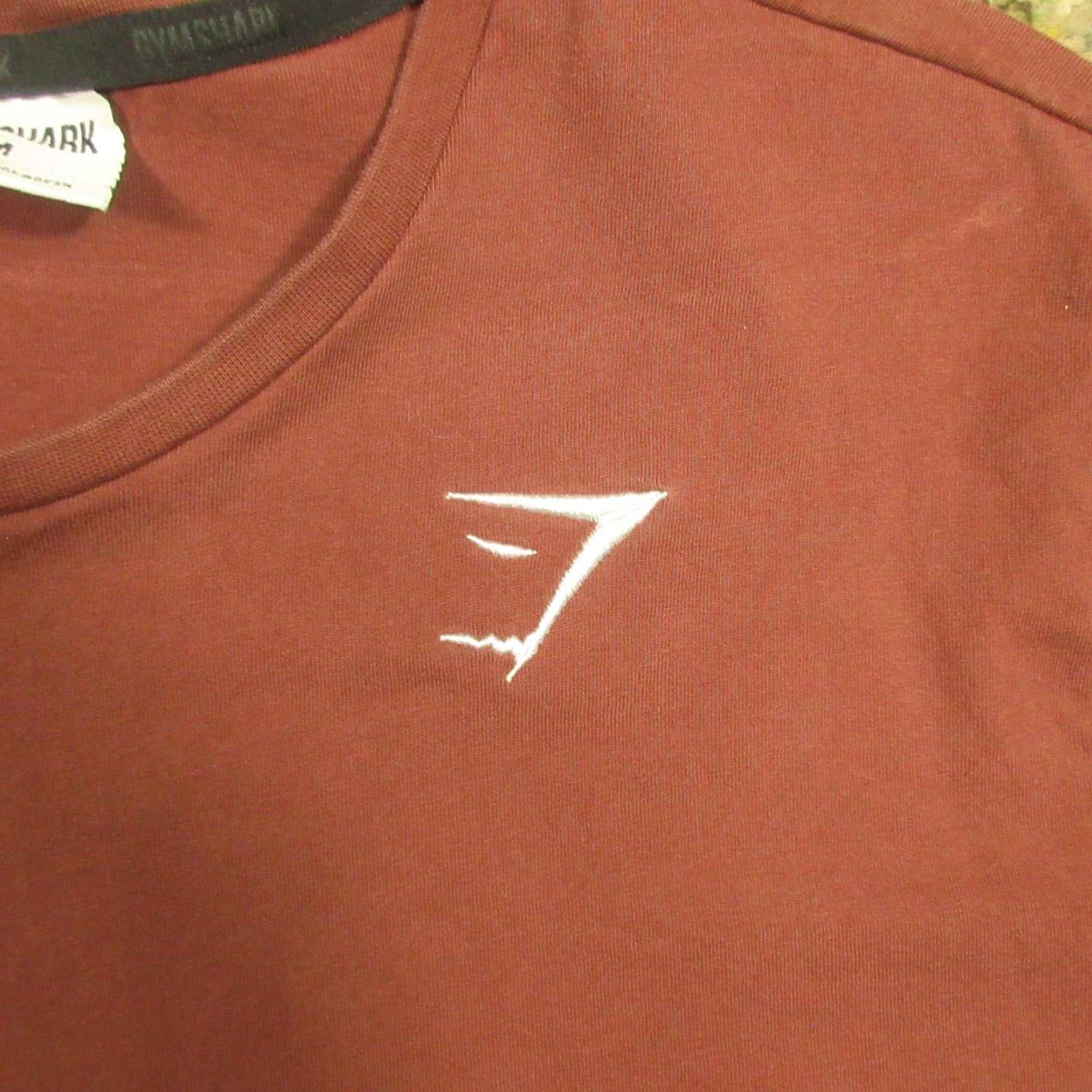 Gymshark Gymshark Sweatshirt Mens Medium Burgundy Knit Pullover Crew Neck Long Sleeve Cotton Logo Pullover Athleisure Casual Winter Fall Spring EUC Size US M / EU 48-50 / 2 - 4 Thumbnail
