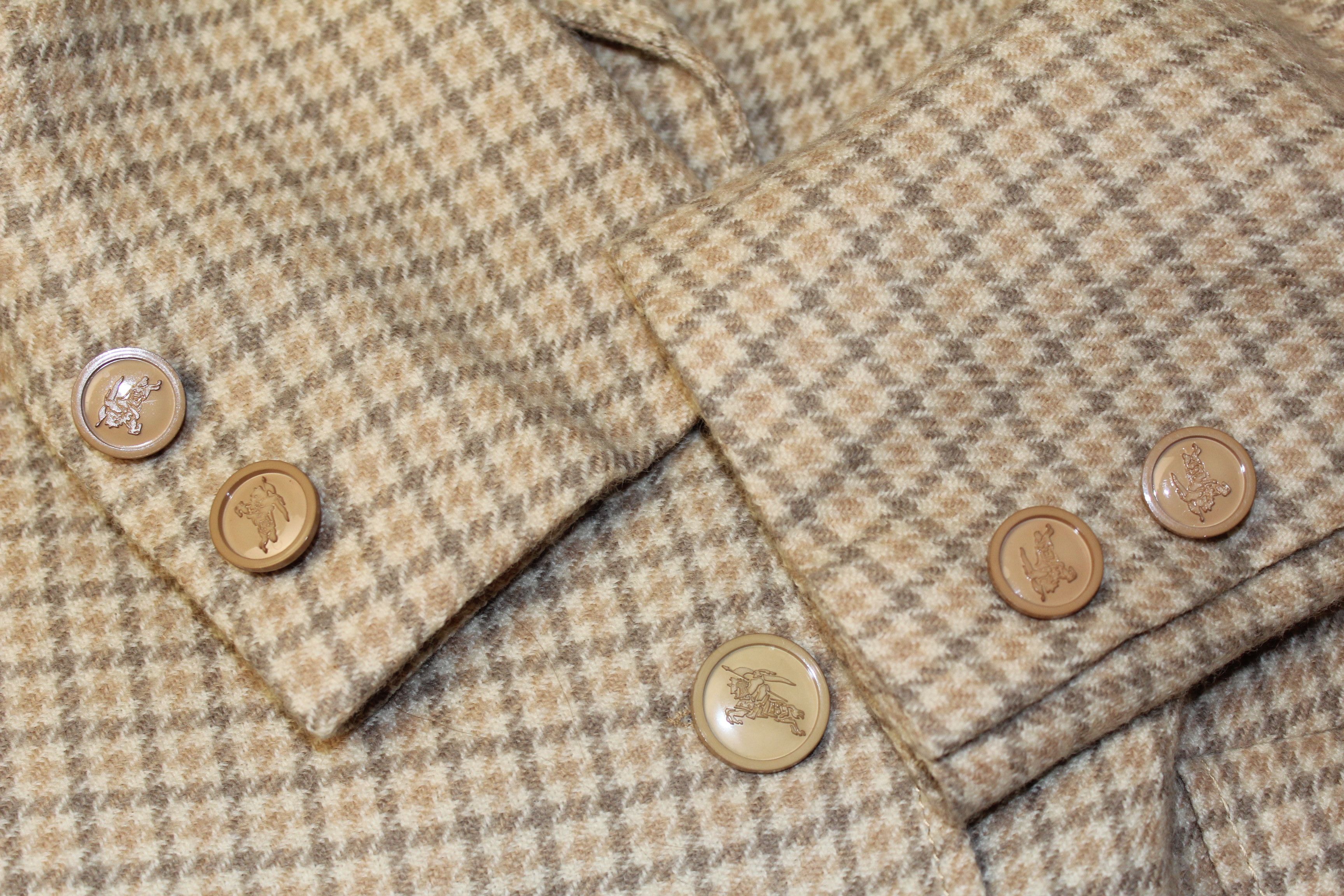 Burberry Women's BURBERRY Tweed blazer jacket Size S / US 4 / IT 40 - 8 Thumbnail