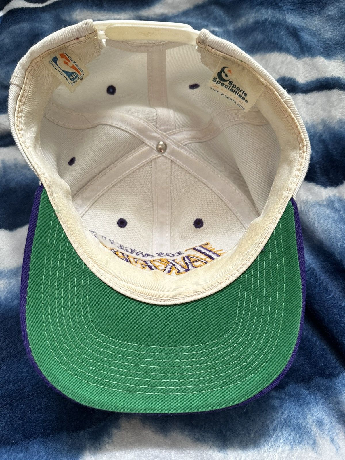 NBA × Vintage Lakers NBA Sport Specialties Vintage Snapback Hat Size ONE SIZE - 3 Thumbnail