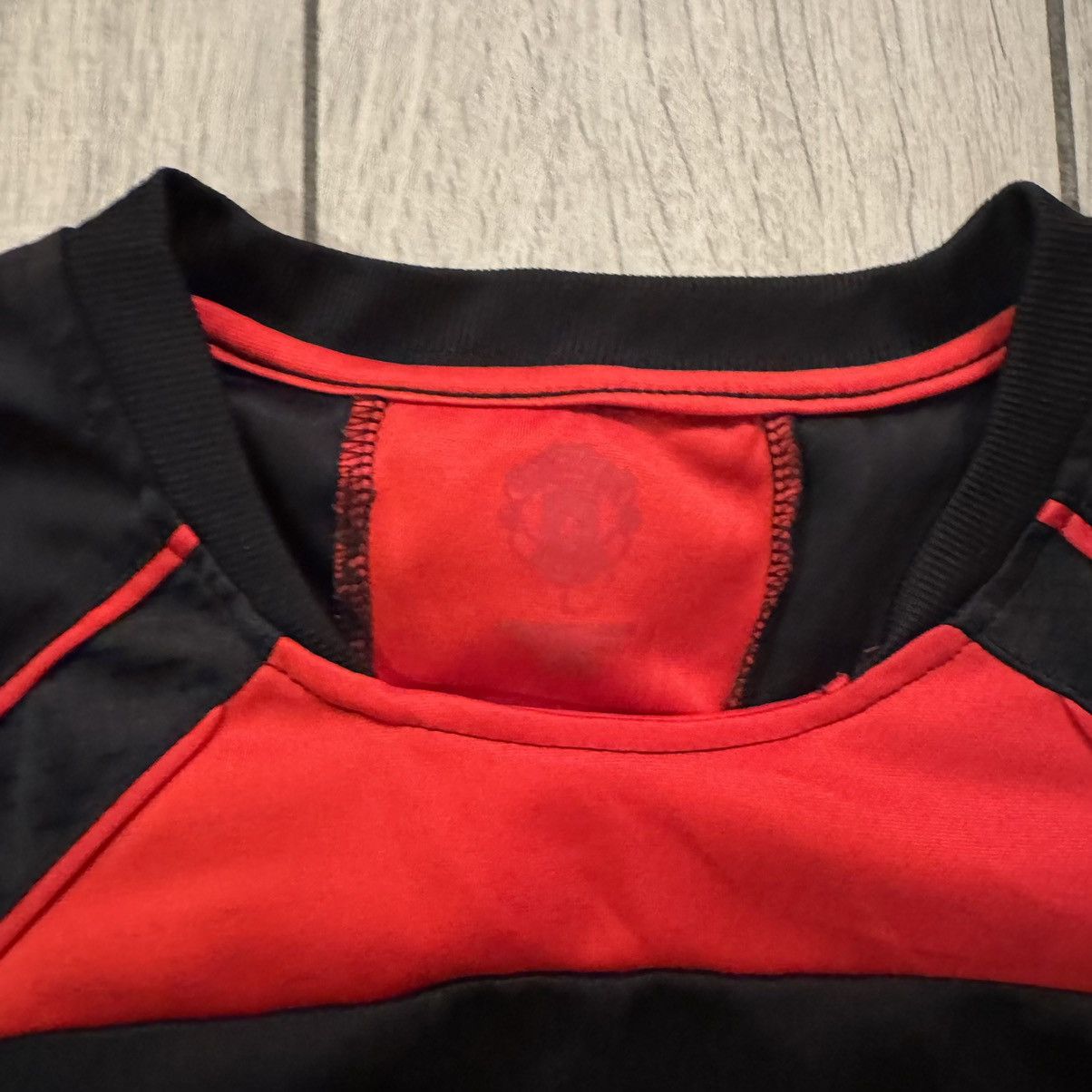 Adidas × Nike Vintage Y2K Black And Red Manchester Soccer Jersey Kit Large Size US L / EU 52-54 / 3 - 6 Thumbnail