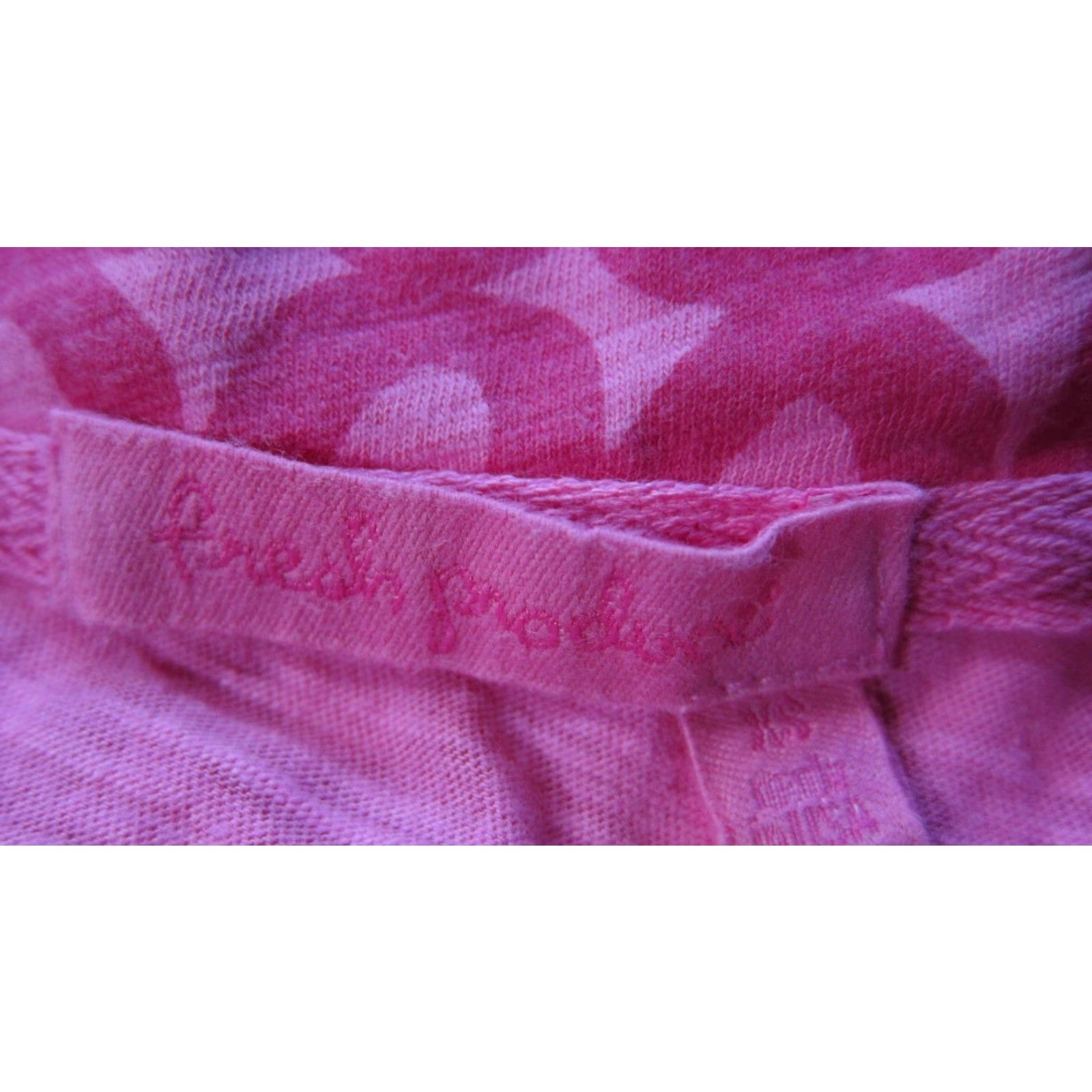 Pinko Fresh Produce 100% Cotton Pink Polka Dot 3/4 Sleeve Round Neck T-Shirt Blouse XS Size XS / US 0-2 / IT 36-38 - 3 Thumbnail