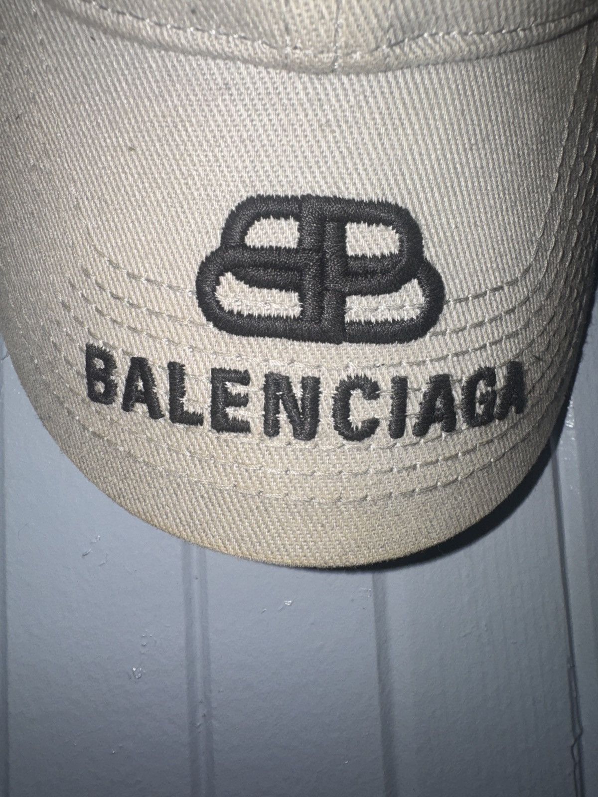 Balenciaga Balenciaga Grey Hat Size ONE SIZE - 12 Thumbnail