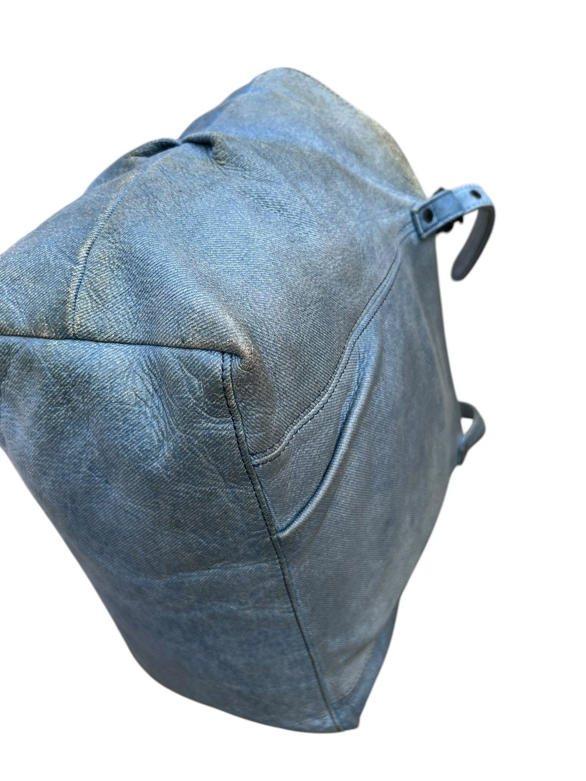 Leather DECADE Japan Distress Dirty Patina Leather Bag Tote Size ONE SIZE - 13 Thumbnail