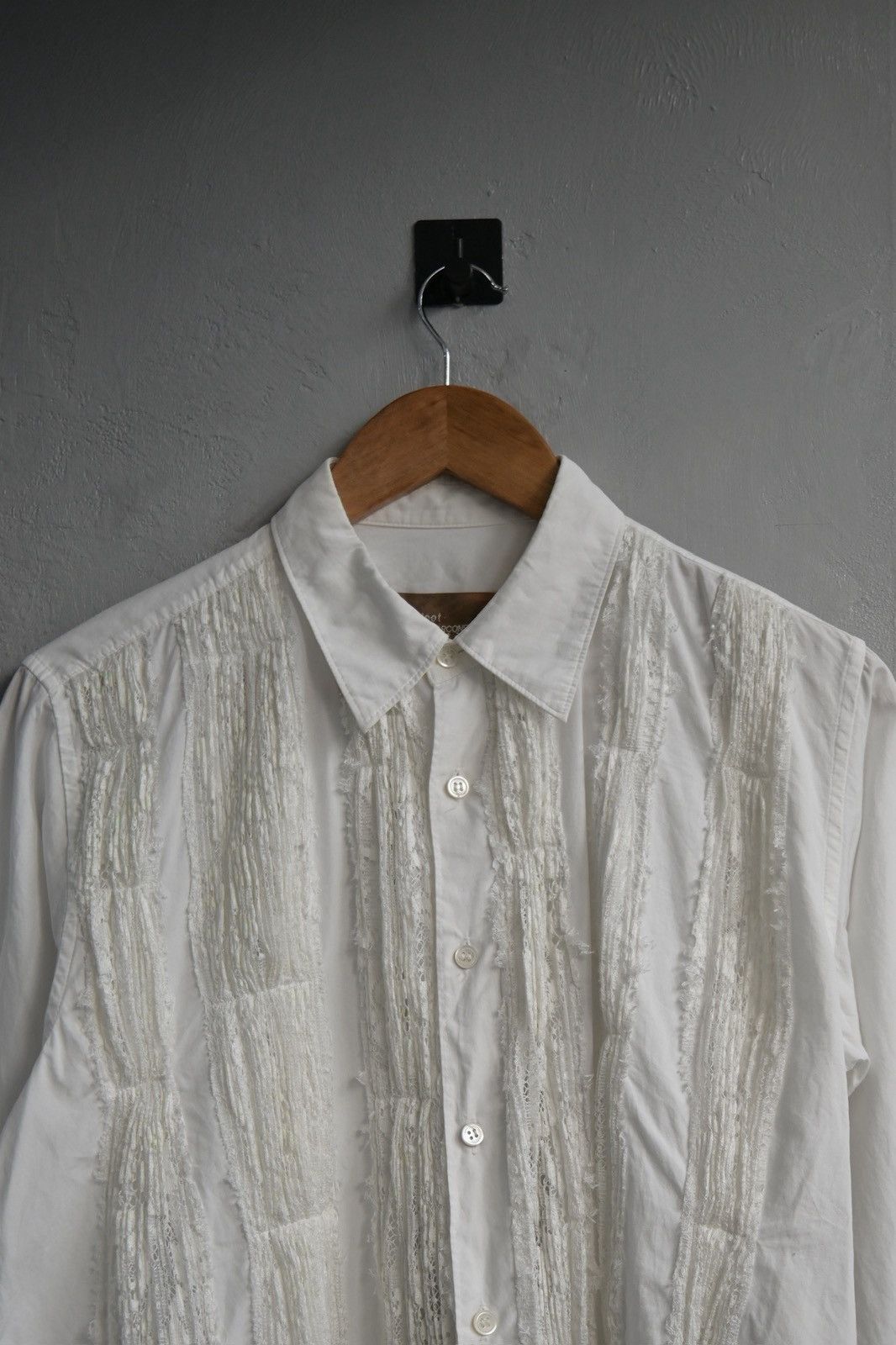 Tricot Comme des Garcons Tricot Comme Des Garçons 90’s laces patches shirt Size M / US 6-8 / IT 42-44 - 5 Thumbnail