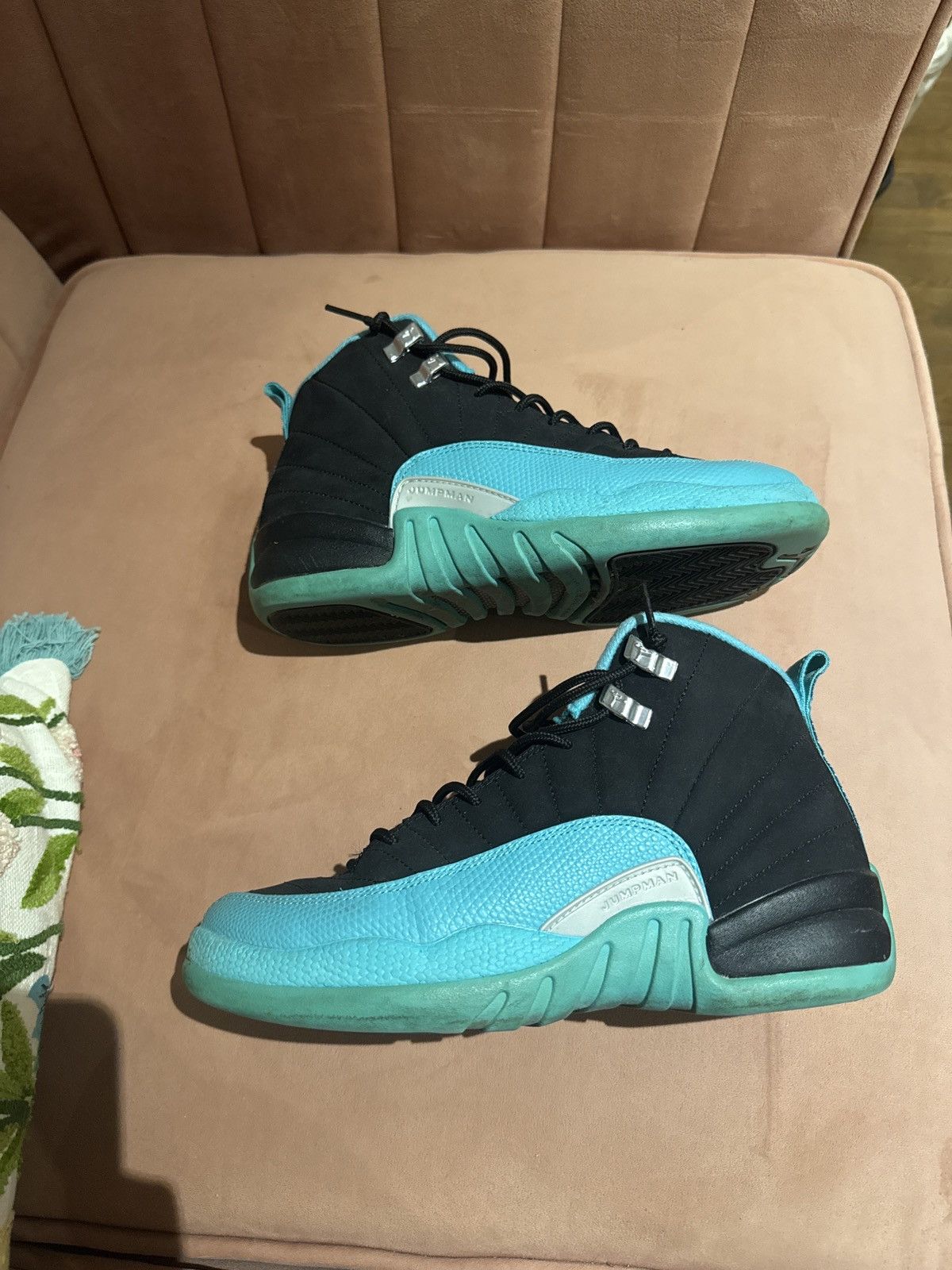 Jordan Brand Air Jordan 12 Hyper Jade Size US 6.5 / EU 39-40 - 4 Thumbnail