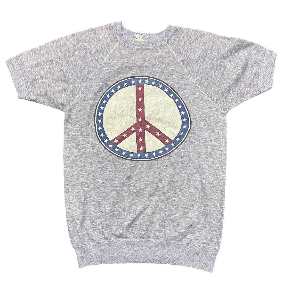 JCPenney Vintage 70s Jc Penney Sweatshirt Peace Size US M / EU 48-50 / 2 - 2 Thumbnail