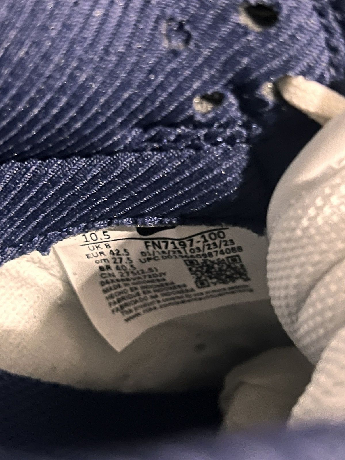 Nike WMNS DUNK LOW 'VINTAGE NAVY' Size US 9 / EU 42 - 6 Thumbnail