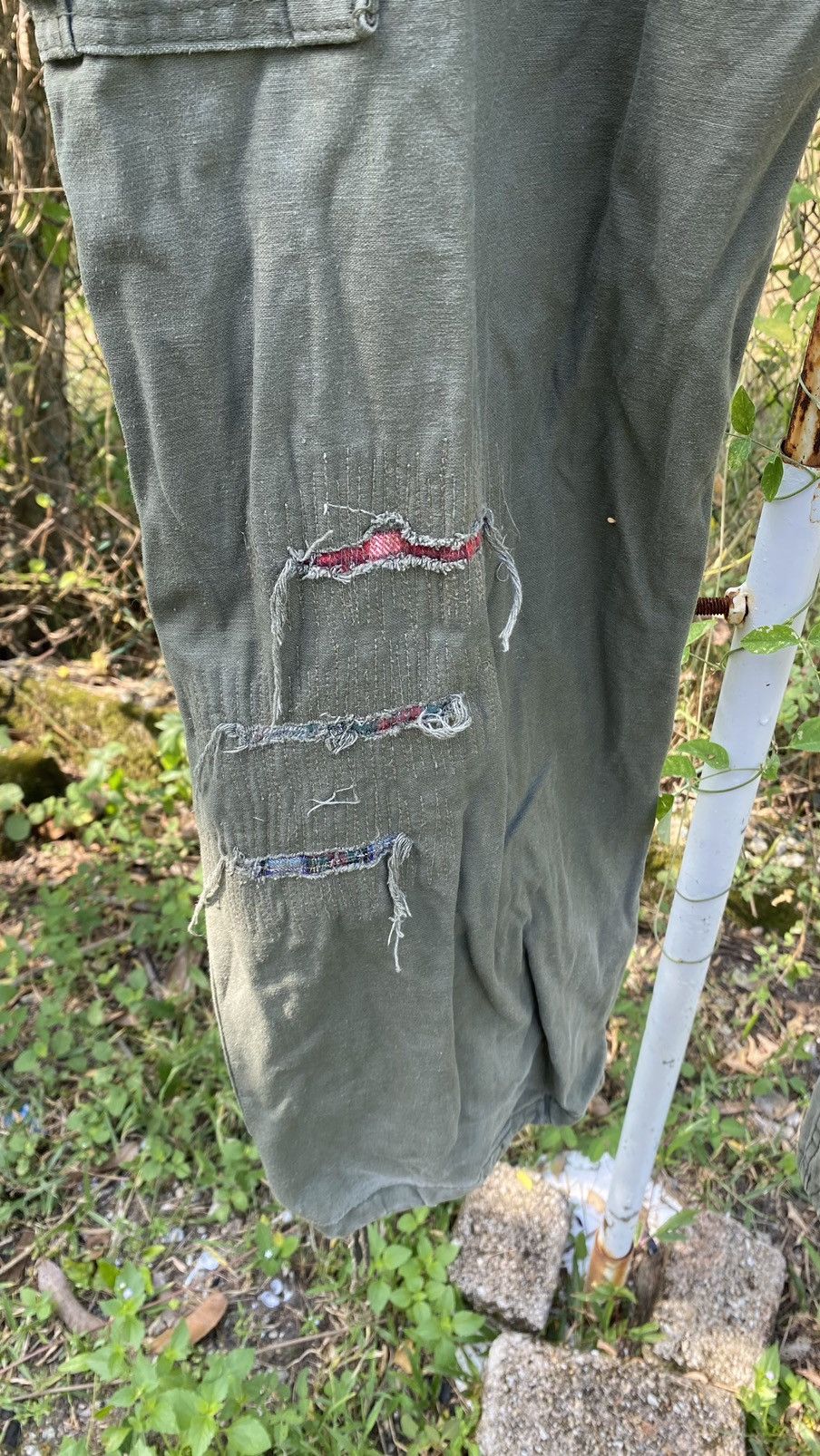 Japanese Brand Distressed TROUSER SHELL FIELD M-1951 Cargo Pants Size US 35 - 17 Thumbnail
