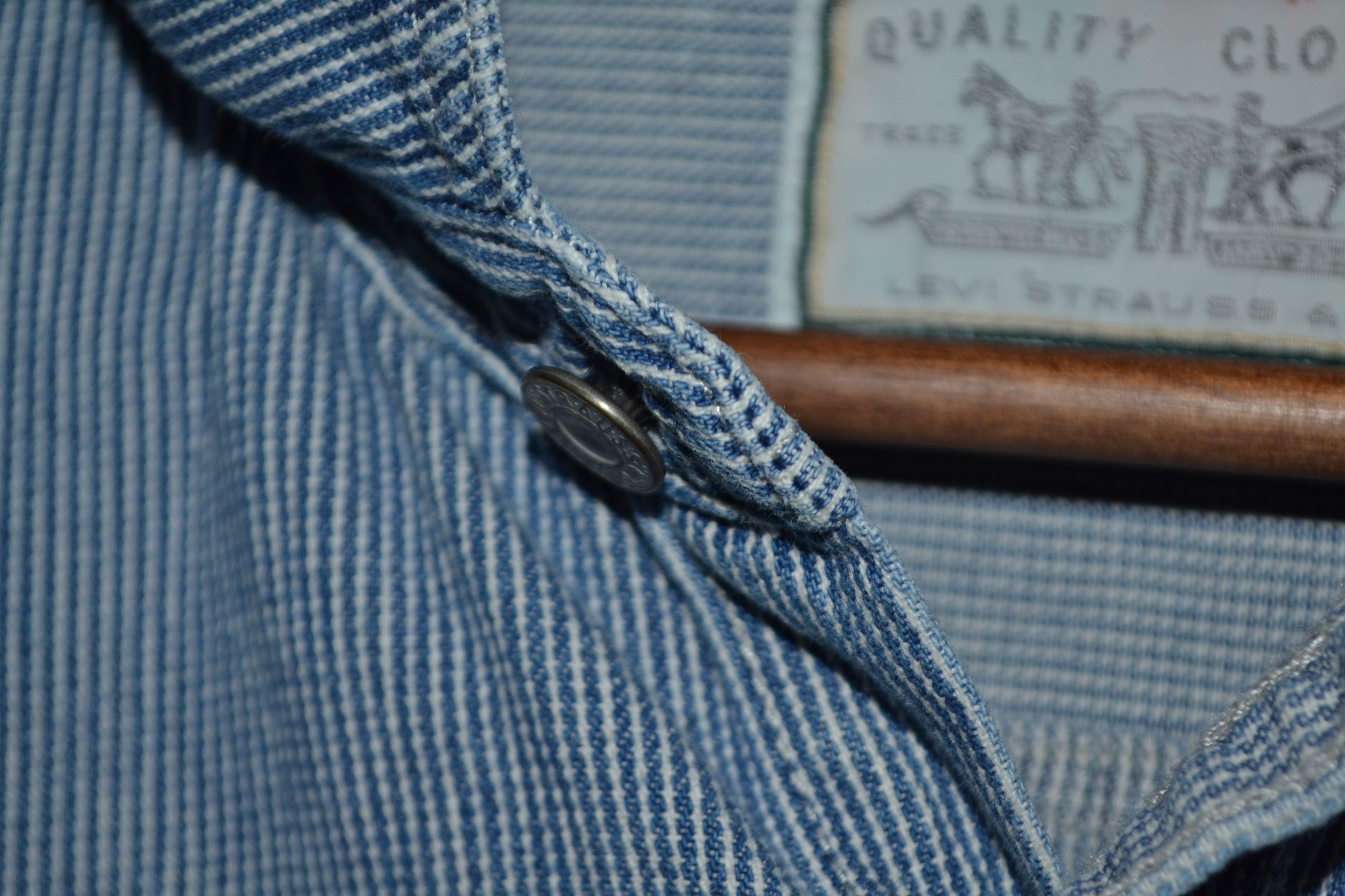Levi's Levi's Vintage 1990s Shirt Striped XL Oversized Size US XL / EU 56 / 4 - 5 Thumbnail