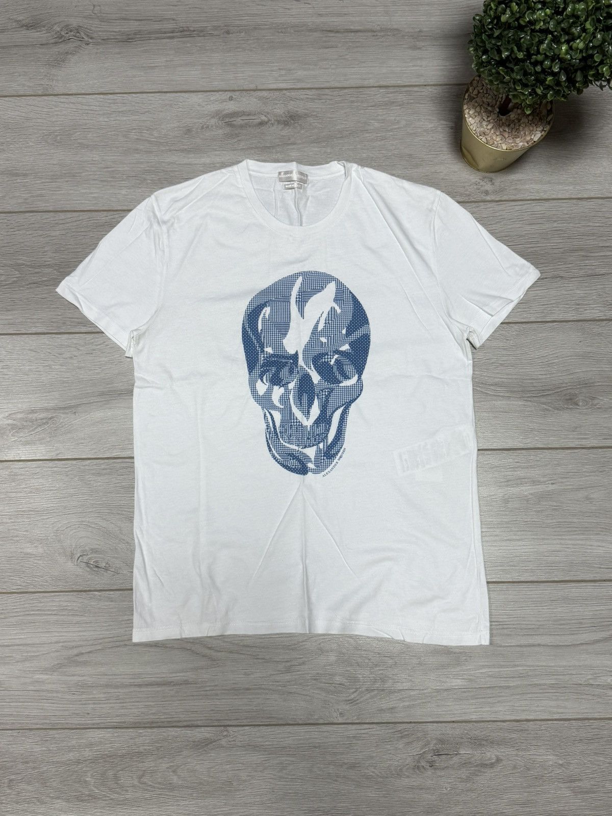 Alexander McQueen Alexander McQueen skull tee shirt abstract Size US XL / EU 56 / 4 - 1 Thumbnail