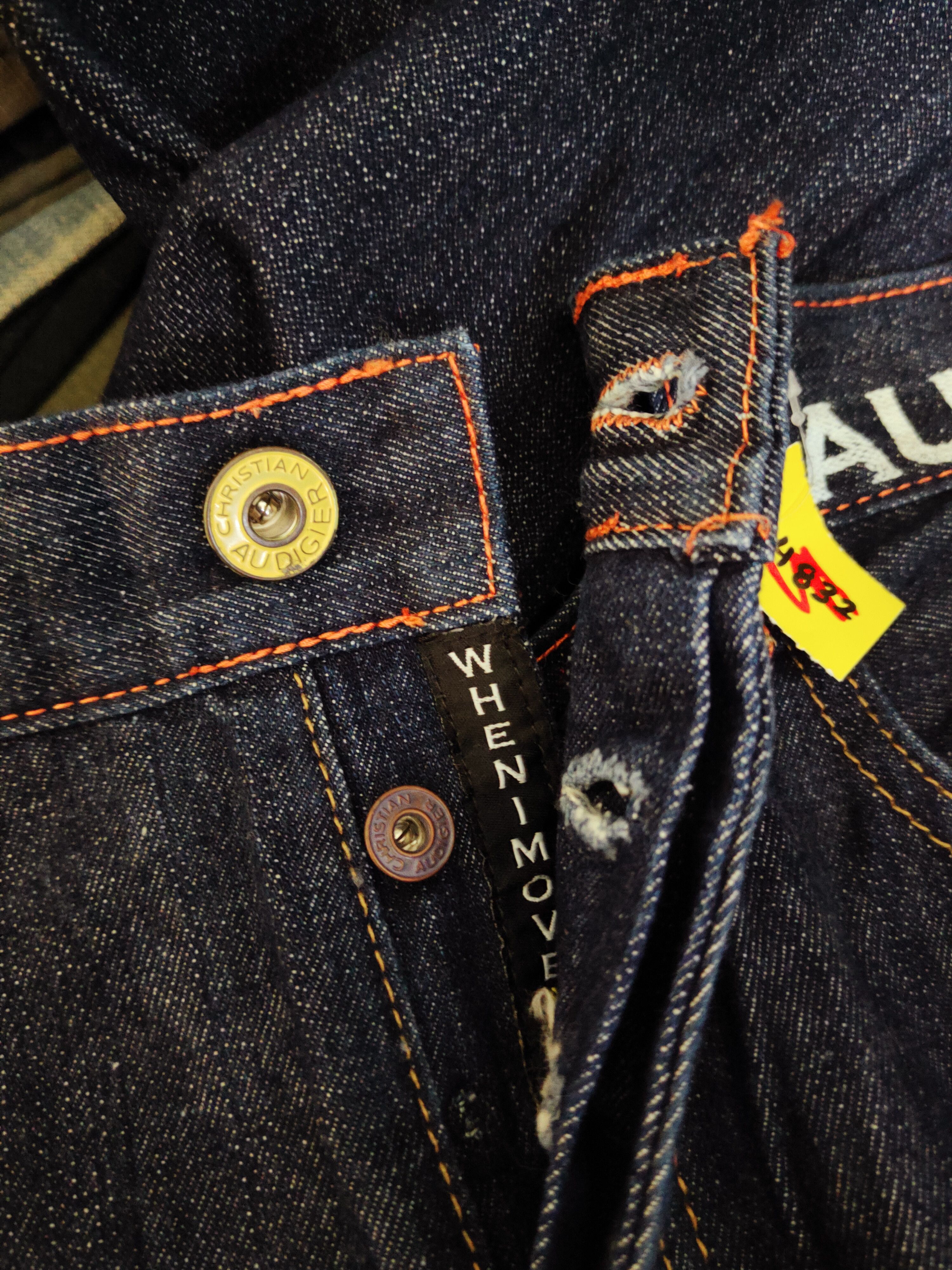Japanese Brand Japan Dark Blue Distressed Ripped Jeans #W215 Size US 36 / EU 52 - 11 Thumbnail