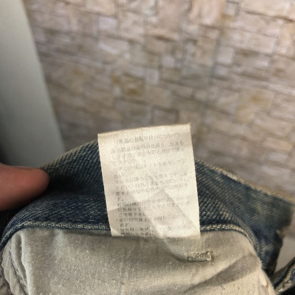 Japanese Brand Japan double knee vtg Denim faded Multipocket Pants #A73 Size US 31 - 23 Thumbnail