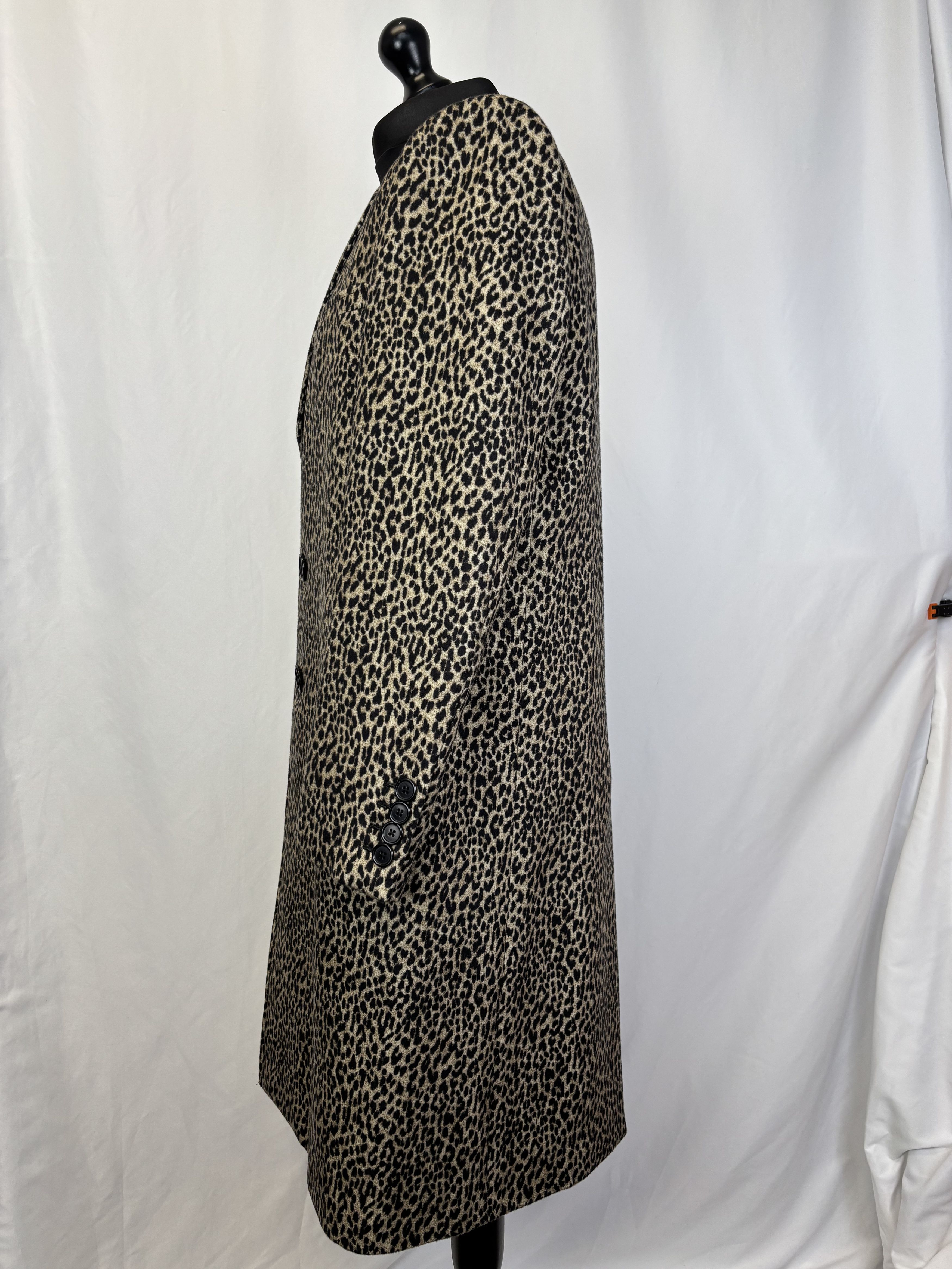 Saint Laurent Paris Saint Laurent Leopard Overcoat Size US L / EU 52-54 / 3 - 4 Thumbnail