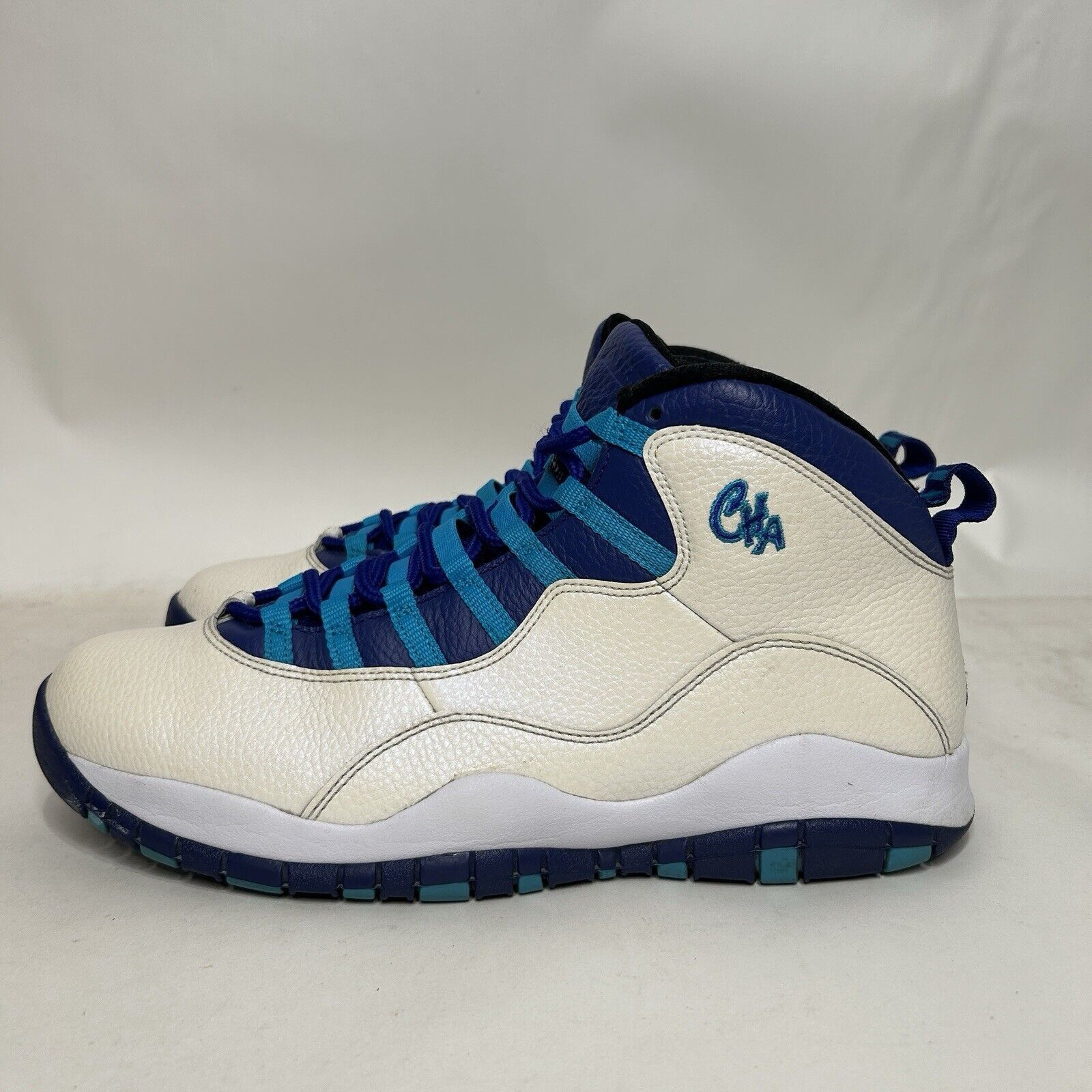 Jordan Brand Nike Air Jordan 10 Retro “Charlotte Hornets” 2024 Size US 10 / EU 43 - 6 Thumbnail