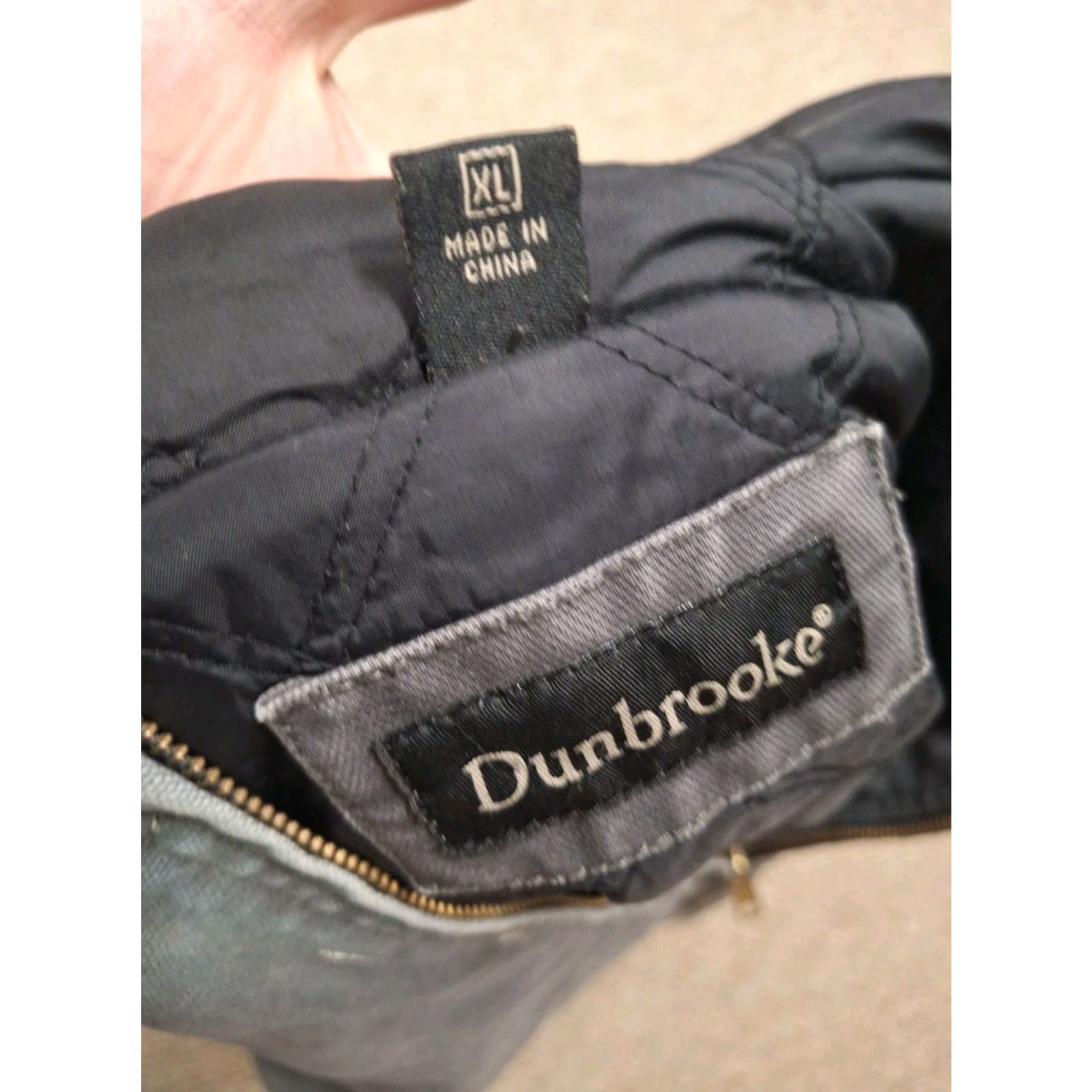 Dunbrooke Dunbrooke Style Quilt Lined Canvas Hoodie Zip Jacket Distressed Grunge - Canvas Hoodie - Men - XL - Multicolor - Grunge - Casual - Workwear Size US XL / EU 56 / 4 - 2 Thumbnail