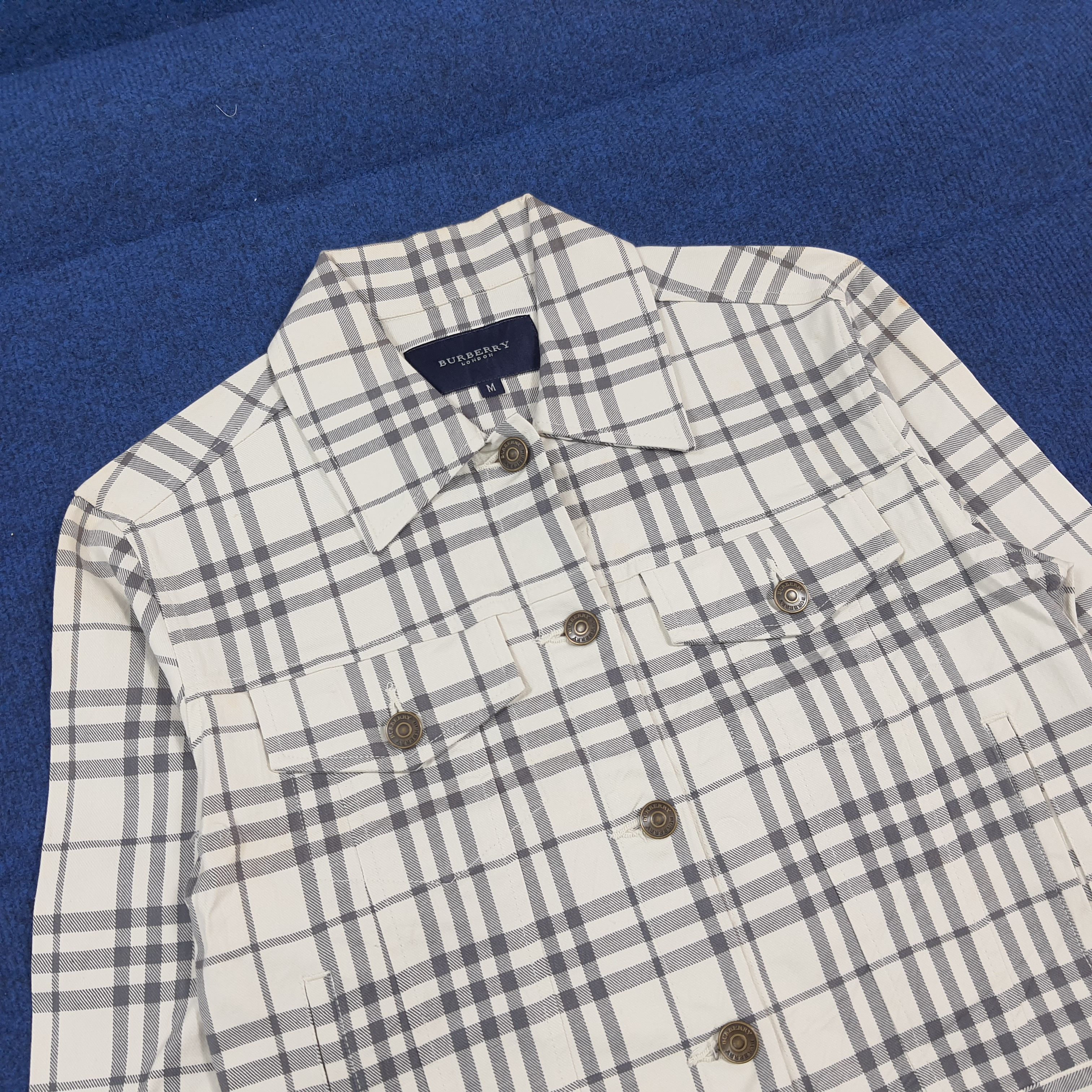 Burberry Vintage Burberry London Nova Check Cropped Jacket C298N18 Size XS / US 0-2 / IT 36-38 - 2 Thumbnail