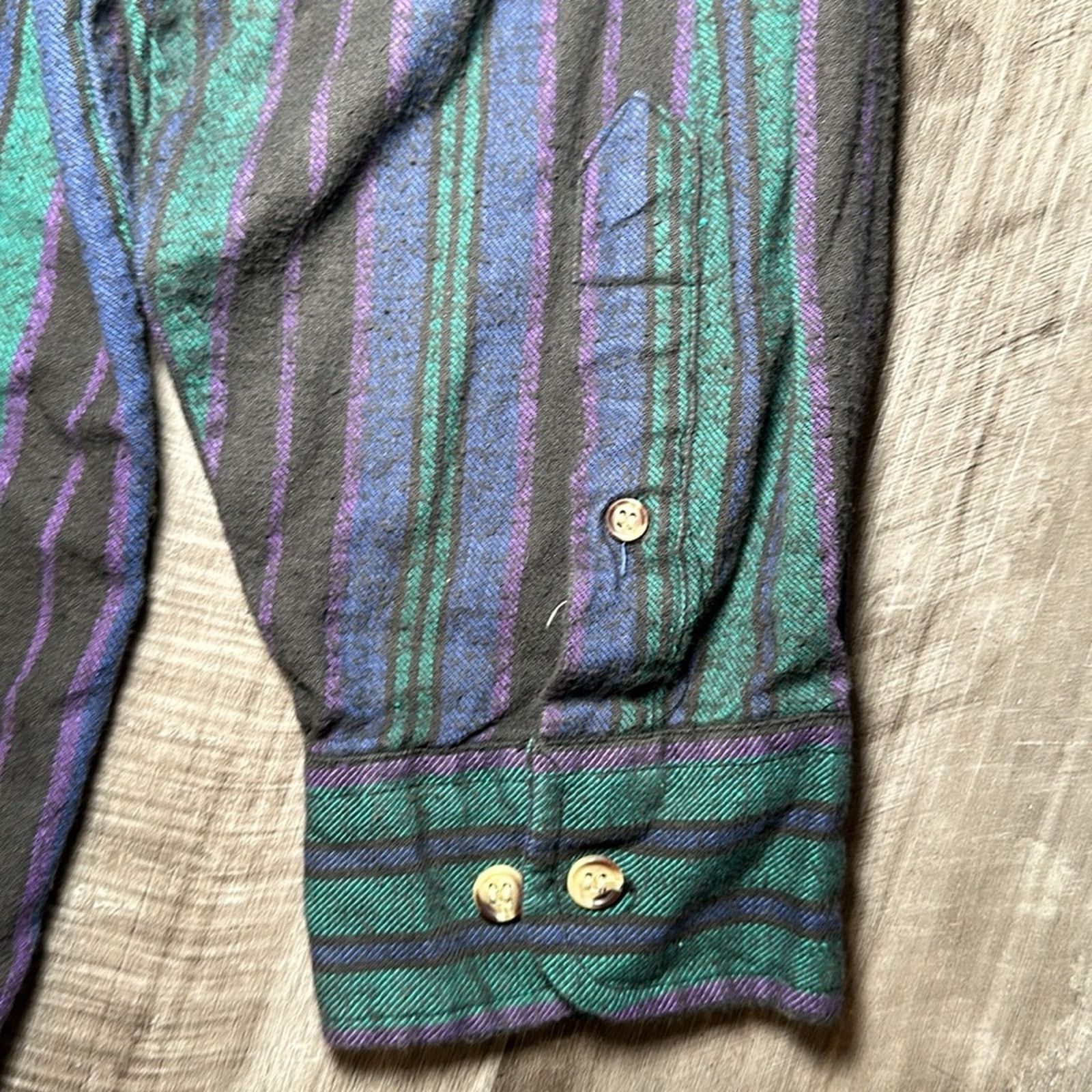 McGregor McGregor Classics Flannel Long Sleeve Button Down - 2XLT Size US XXL / EU 58 / 5 - 4 Thumbnail