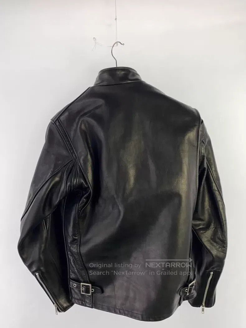 Schott Schott Straight stand-up collar leather jacket Size US S / EU 44-46 / 1 - 2 Thumbnail