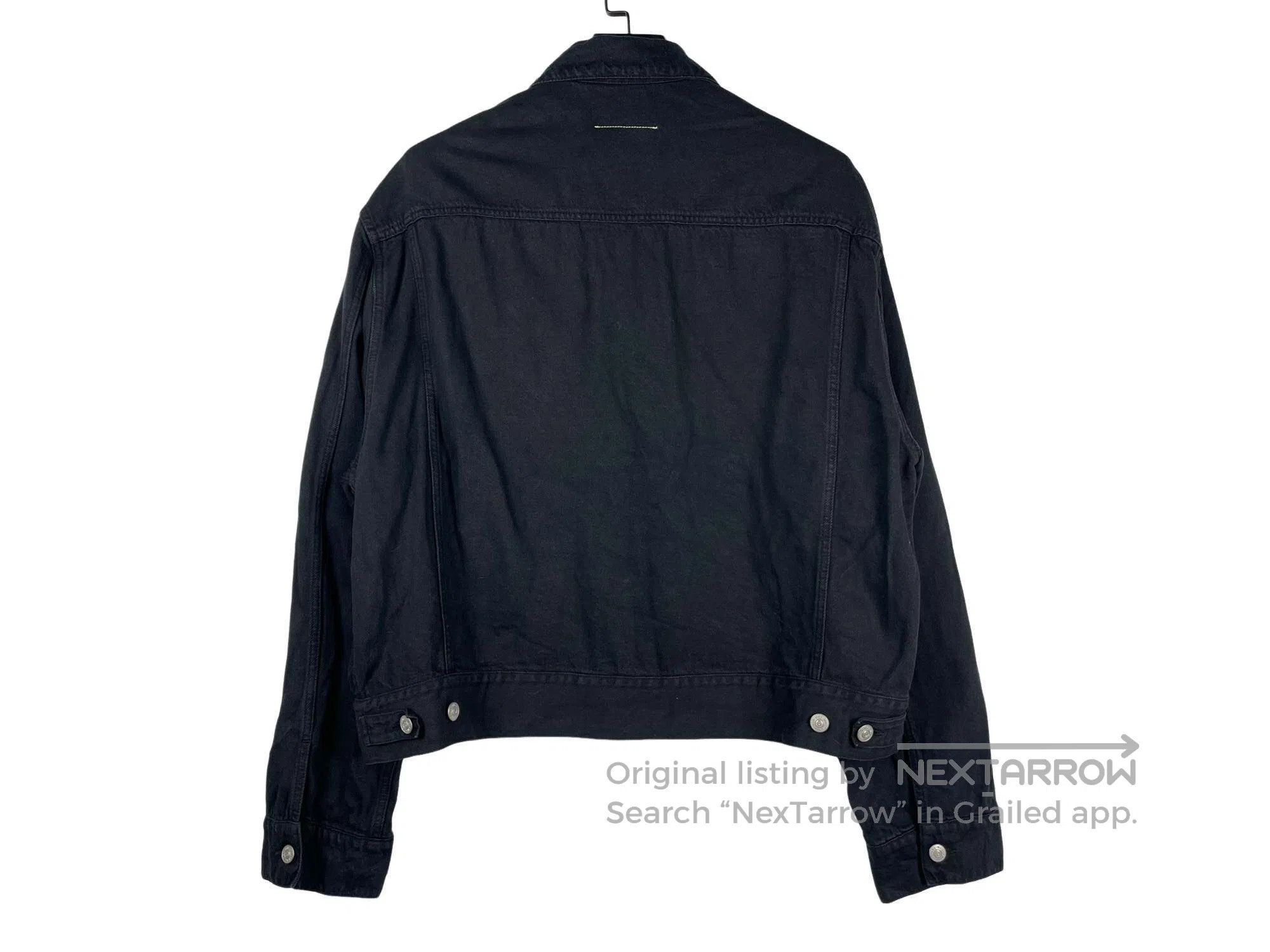 Maison Margiela Maison Margiela Collar Zip Denim Workwear Jacket Size US S / EU 44-46 / 1 - 2 Thumbnail