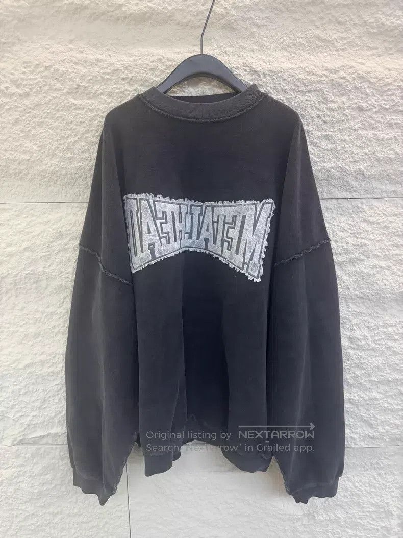 Balenciaga Balenciaga Letter Patch Reversible Round Neck Sweatshirt Size US L / EU 52-54 / 3 - 4 Thumbnail