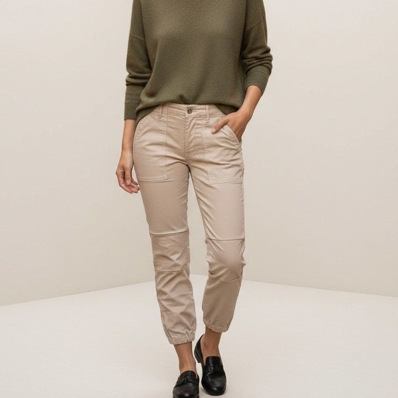 Nili Lotan NILI LOTAN Women's French Military Pants Desert Sand Size 28" / US 6 / IT 42 - 1 Thumbnail