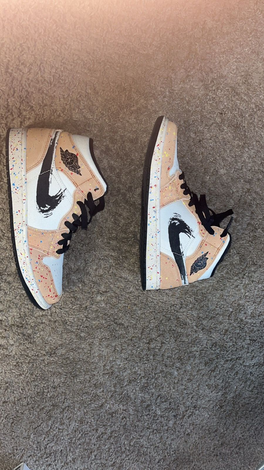 Jordan Brand × Nike Jordan 1 Mid SE Brushstroke Size US 7.5 / EU 40-41 - 3 Thumbnail