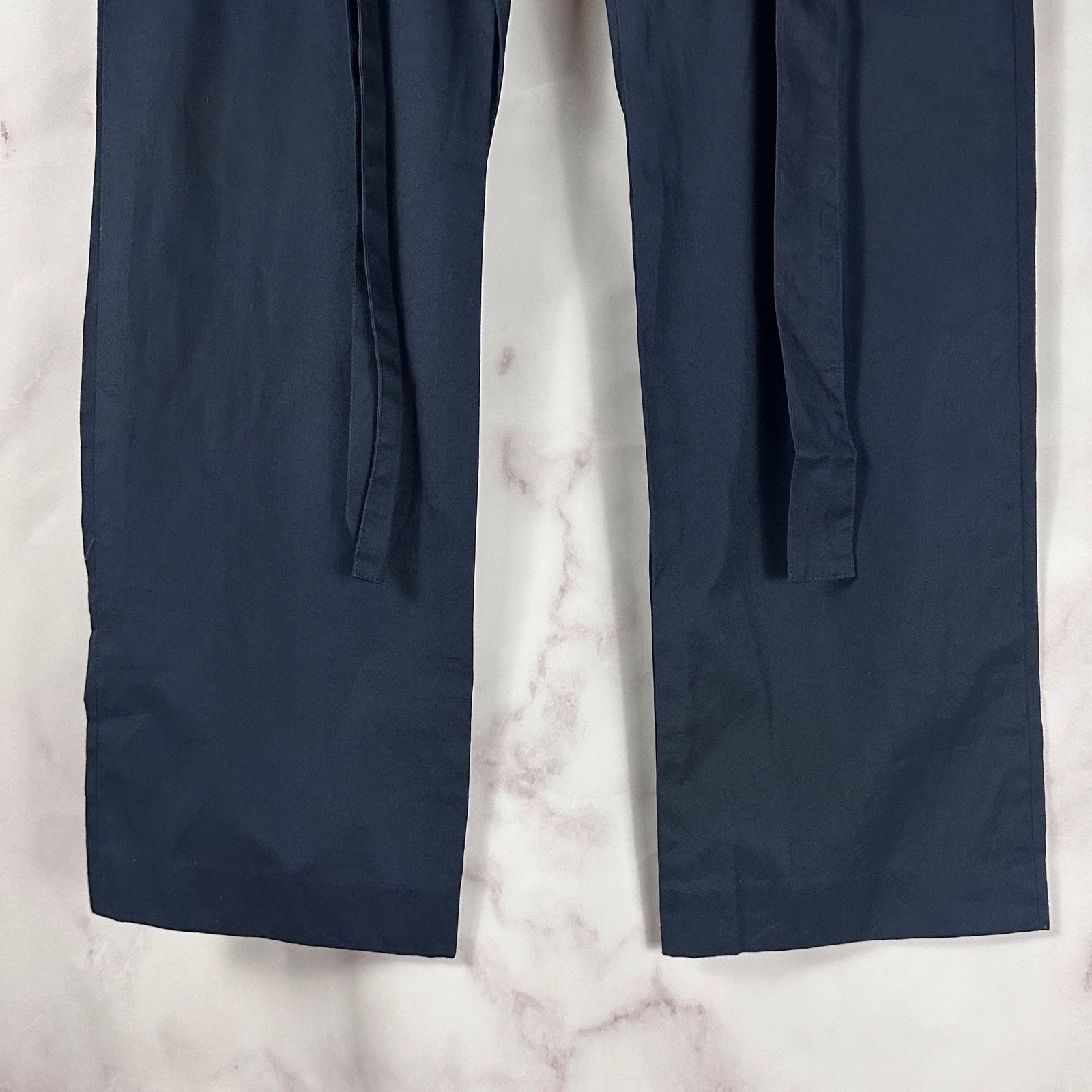 Nepenthes Navy Blue Waist Tie Pants Size US 31 - 3 Thumbnail