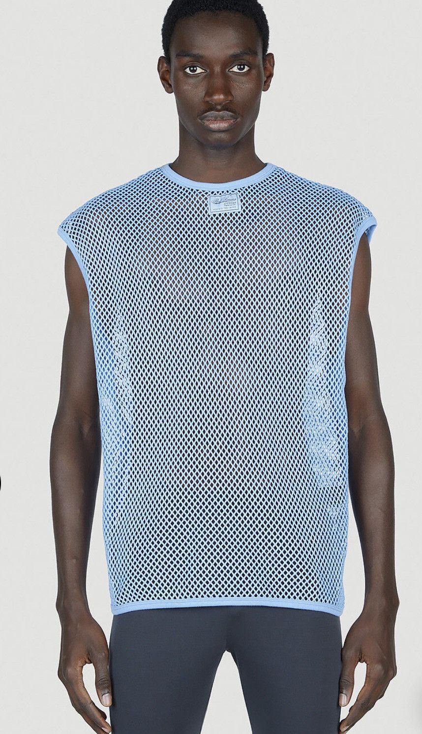 Raf Simons RAF Simons net Tank Top Size US L / EU 52-54 / 3 - 7 Thumbnail