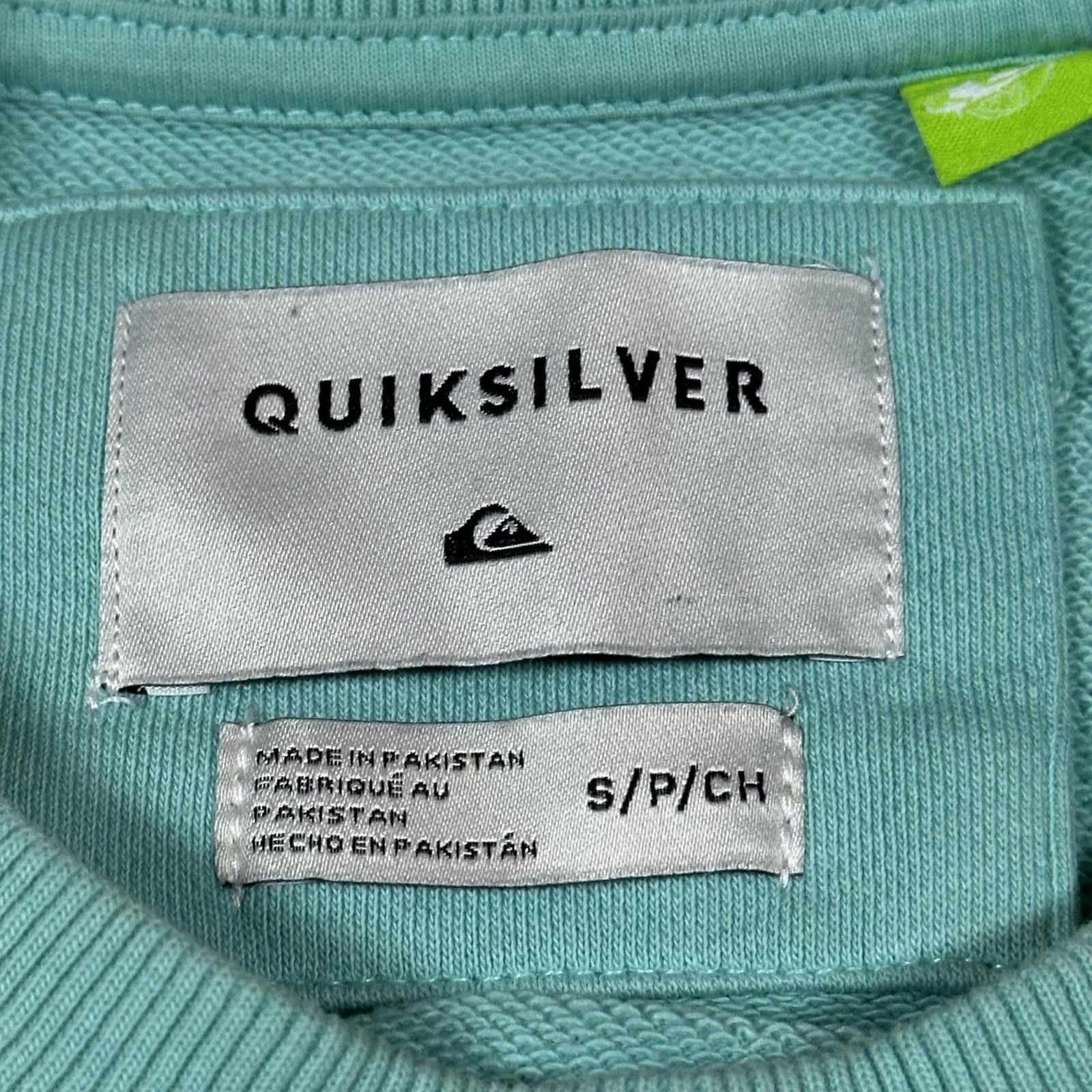 Quiksilver Quiksilver Men's Sweatshirt S Blue Casual Pullover Size US S / EU 44-46 / 1 - 4 Thumbnail