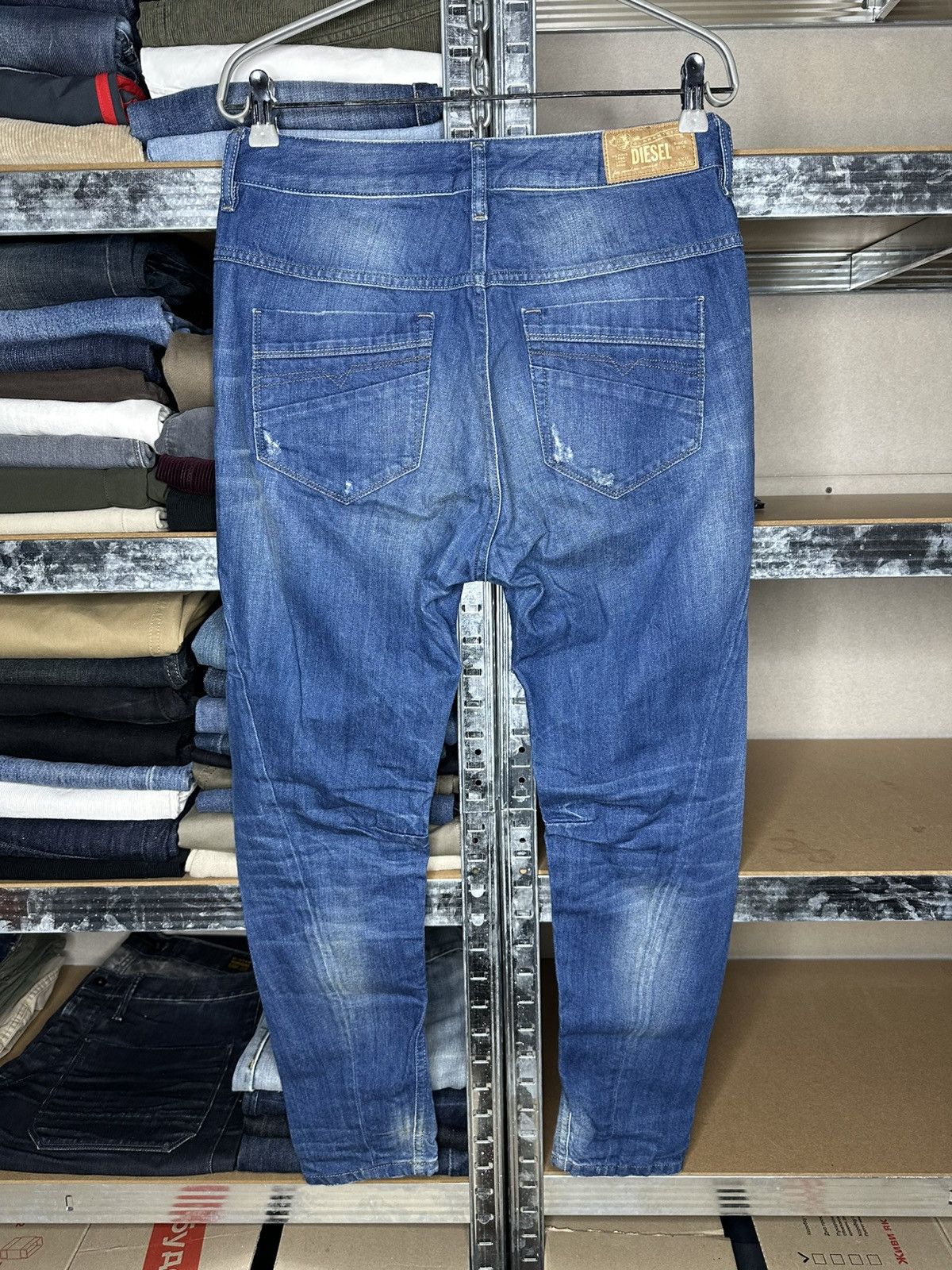Diesel DIESEL FAYZA 26 x 32 Women’s s Denim Jeans Pants Tapered Leg Size 26" / US 2 / IT 38 - 13 Thumbnail