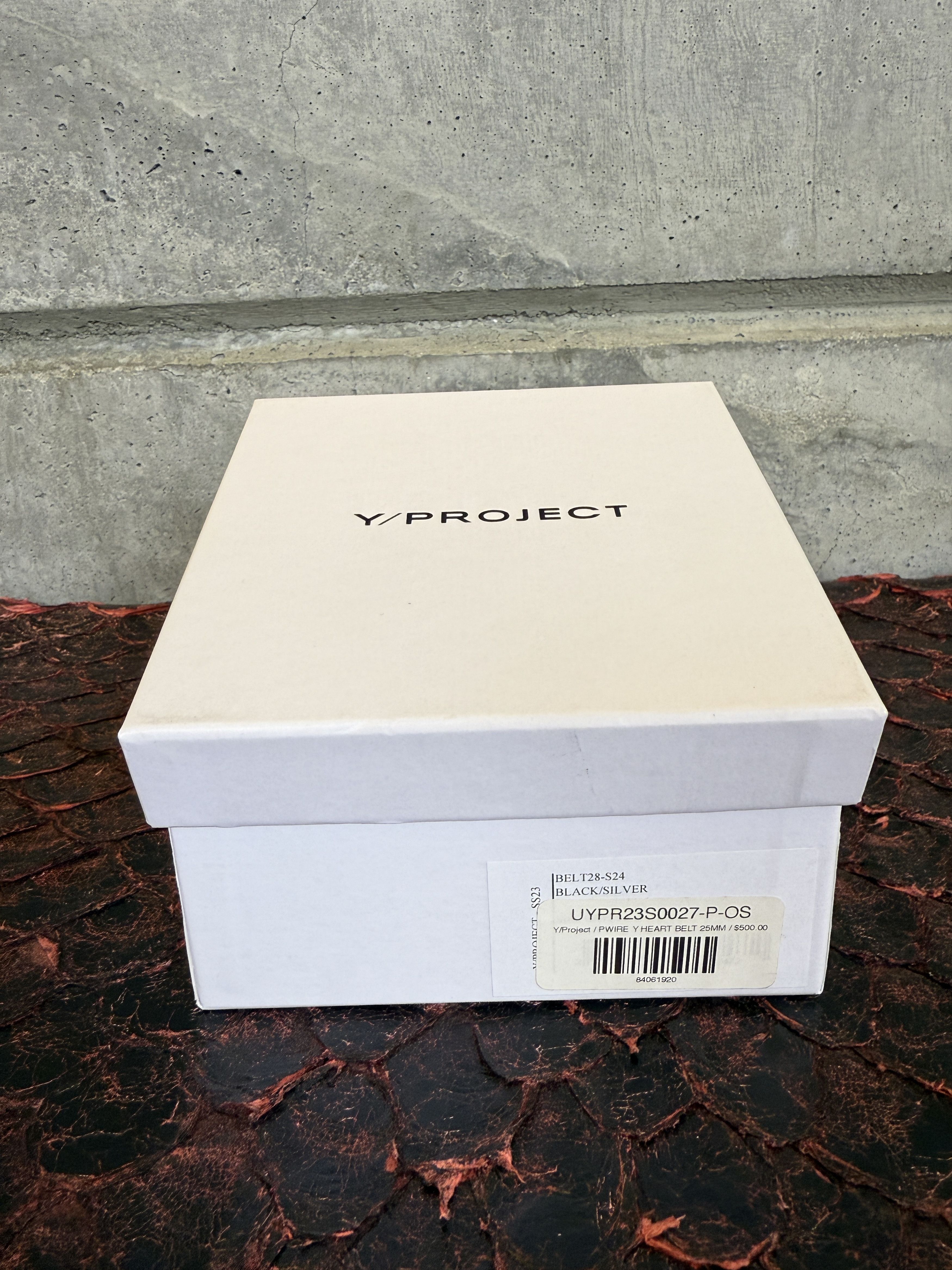 Y/Project $500 Y/Project Y Heart WIRE Belt 25MM Size ONE SIZE - 4 Thumbnail