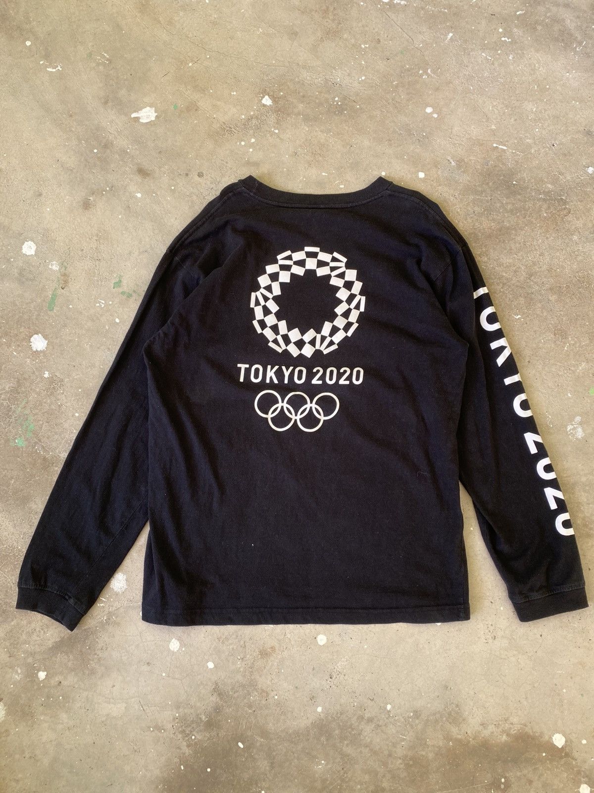 USA Olympics Tokyo 2020 Olympic Long Sleeve Tee Black Japan Rare Size US M / EU 48-50 / 2 - 7 Thumbnail