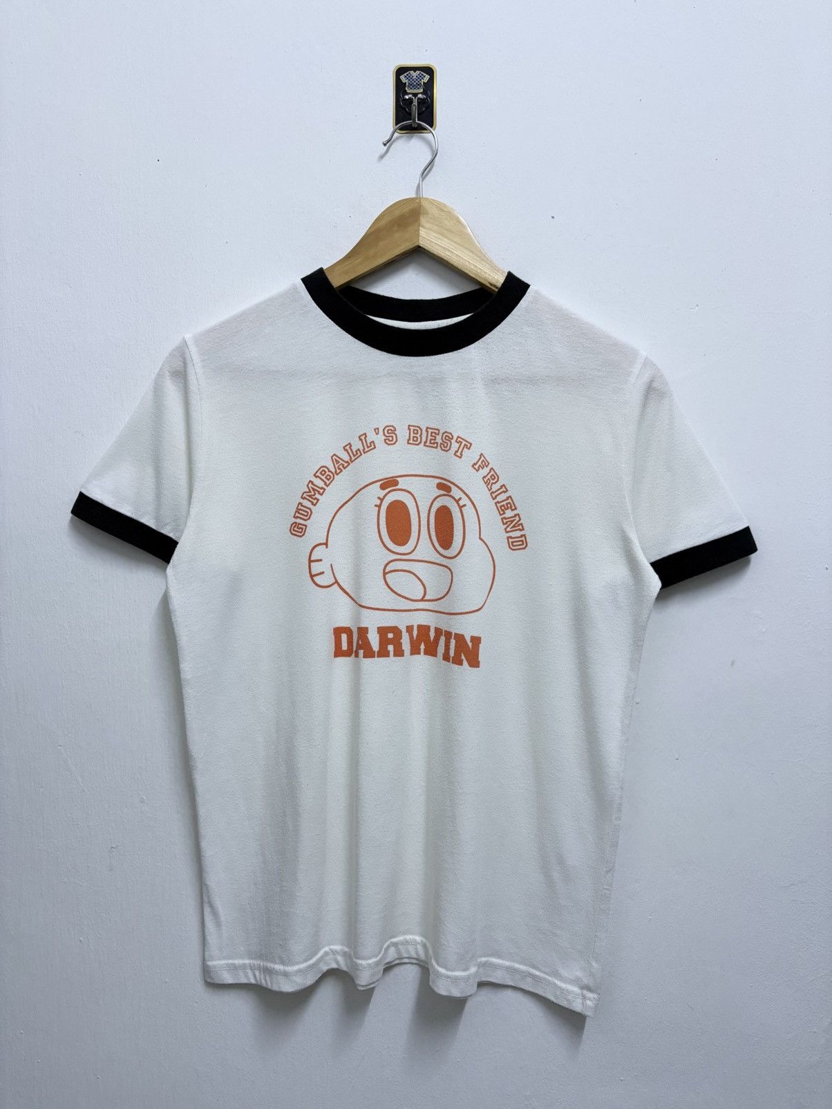 Cartoon Network 2000's CN - The Amazing World of Gumball Ringer T-Shirt Size M / US 6-8 / IT 42-44 - 1 Thumbnail