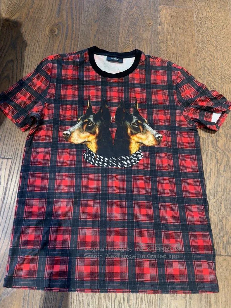 Givenchy Givenchy Dog Head Short Sleeve T-Shirt Size US L / EU 52-54 / 3 - 1 Thumbnail
