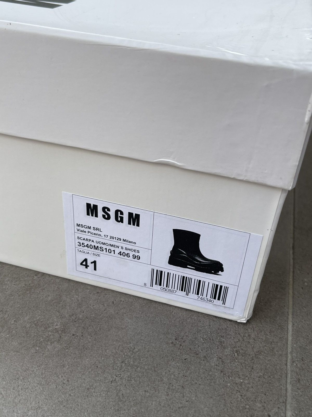 MSGM !DS! SS23 MSGM Scarpa Black Rubber Boots Size US 8 / EU 41 - 22 Thumbnail
