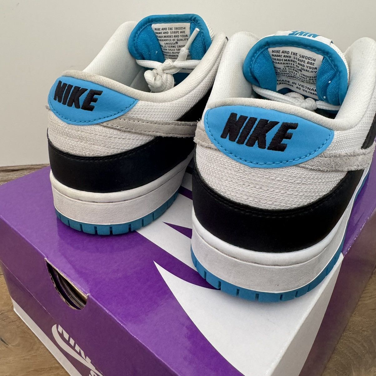 Nike Nike Dunk Low SB Laser Blue Size US 10 / EU 43 - 7 Thumbnail